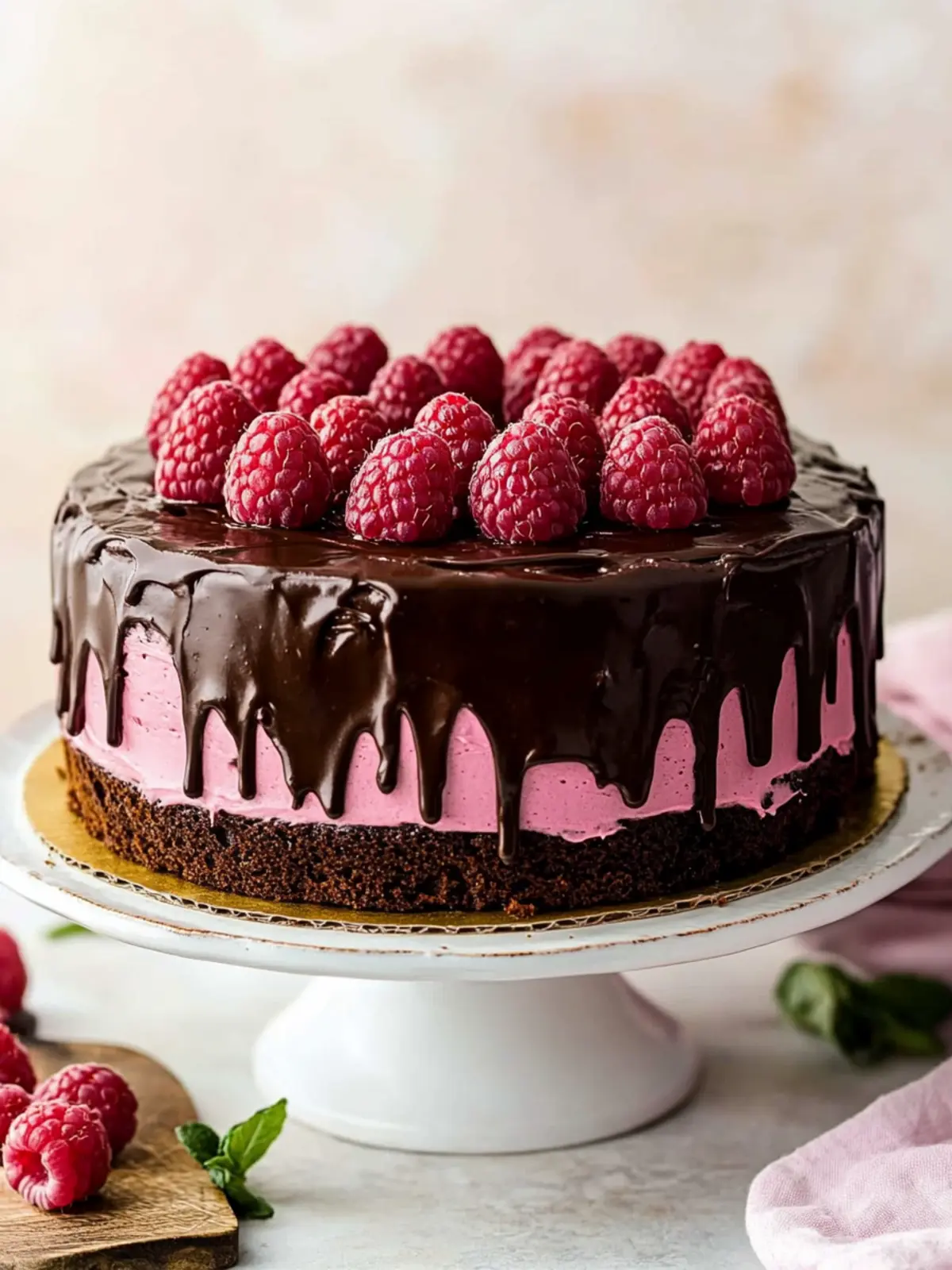 Decadent Chocolate Raspberry Cake to Wow Your Guests 4 Chocolate Raspberry Cake