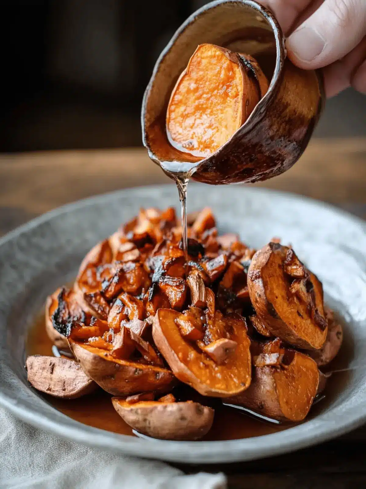 Melting Sweet Potatoes with Maple Pecan Delight 3 Melting Sweet Potatoes