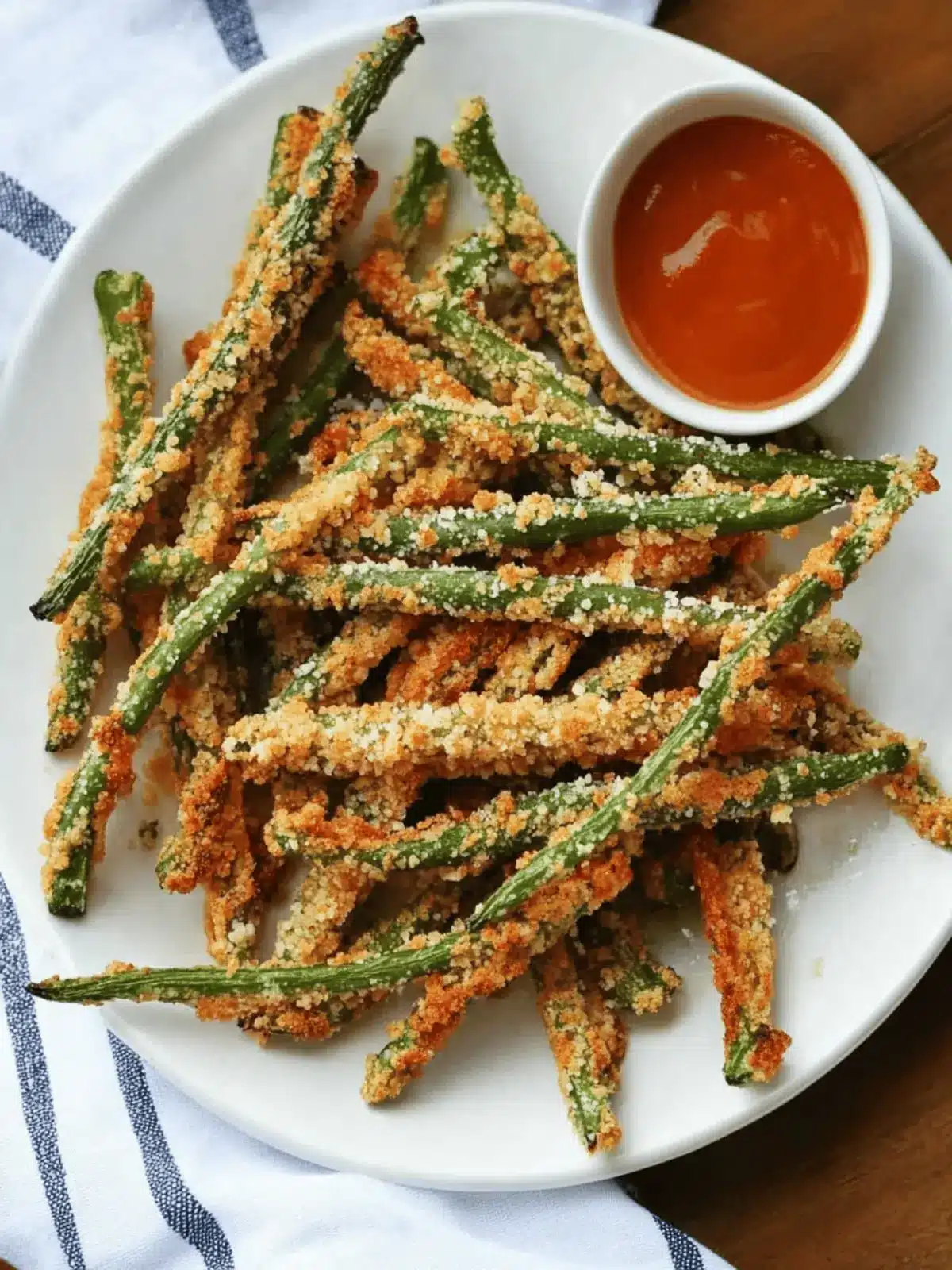 Oven-Baked Parmesan Green Bean Fries That Wow Your Taste Buds 4 Oven-Baked Parmesan Green Bean Fries