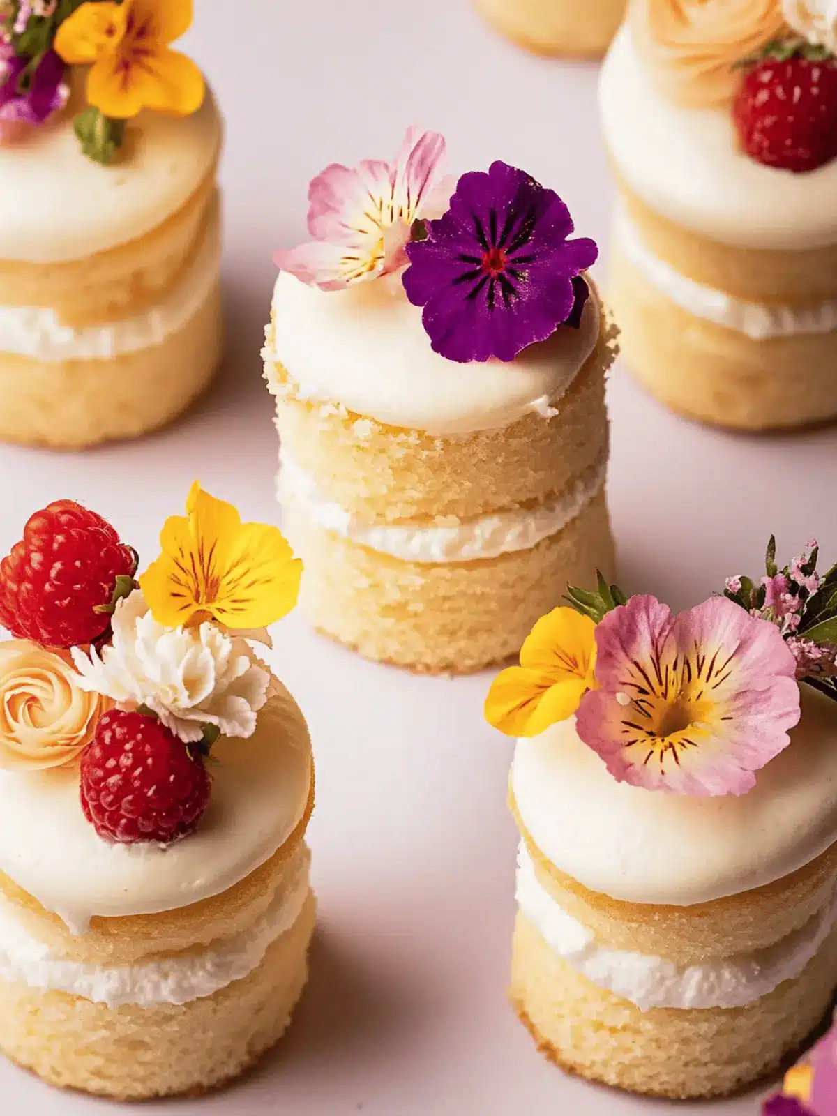Mini Cakes Made Easy: Perfect Bites for Any Occasion 2 Mini Cakes