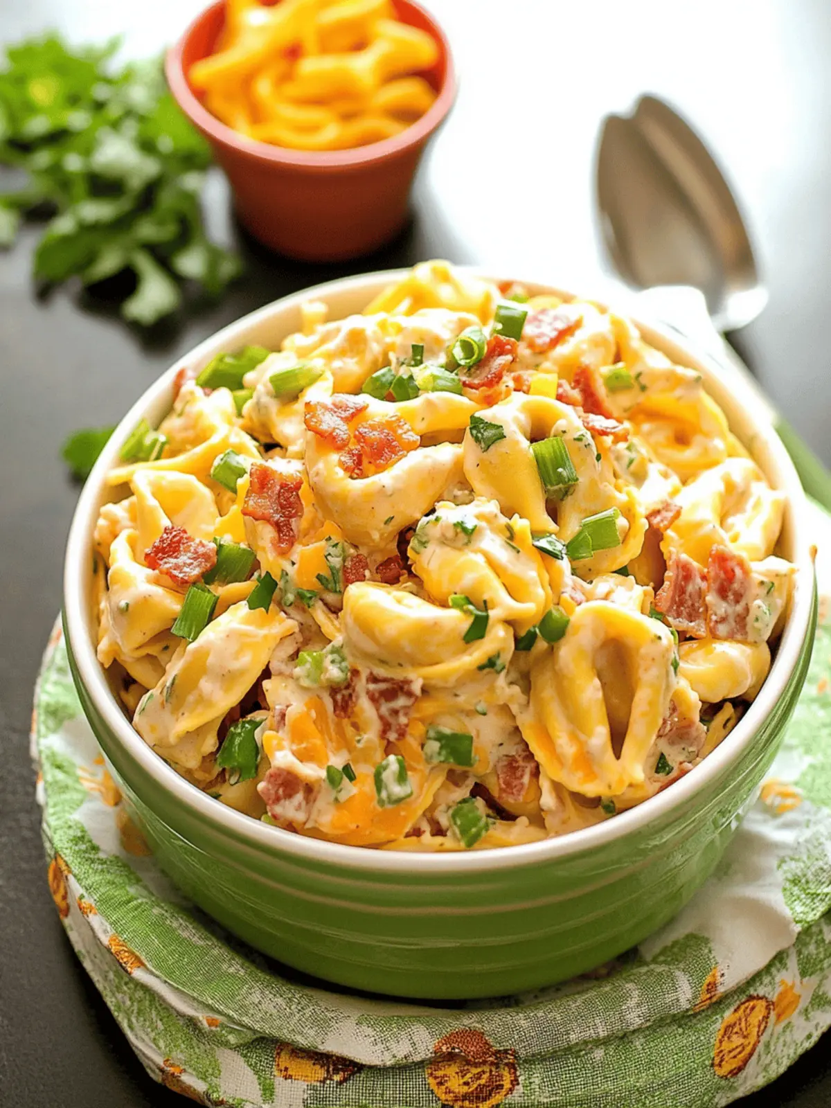 Cheddar Bacon Ranch Tortellini Salad for Epic Gatherings 4 Cheddar Bacon Ranch Tortellini Salad