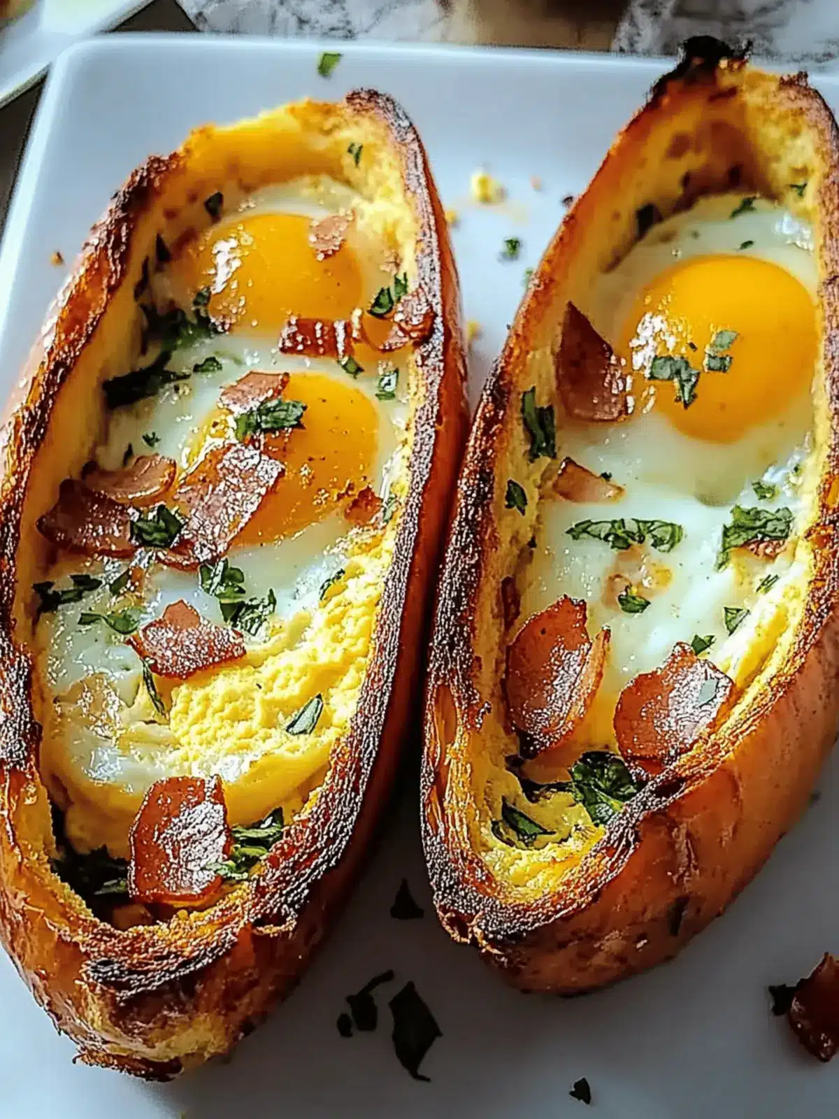 Baked Egg Boats Recipe: Customize Your Perfect Breakfast Delight 3 Baked Egg Boats Recipe