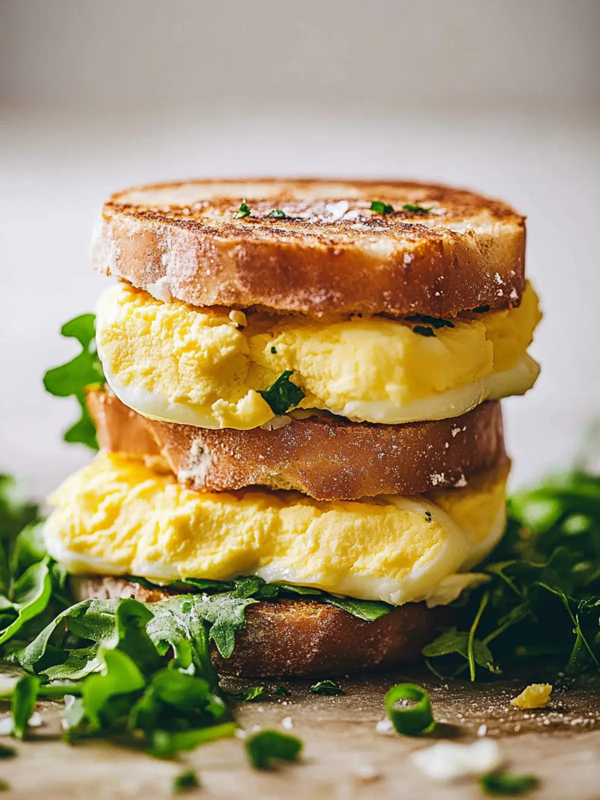 Whip Up Fluffy Egg Sandwiches for a Cozy Breakfast Delight 4 Fluffy Egg Sandwiches