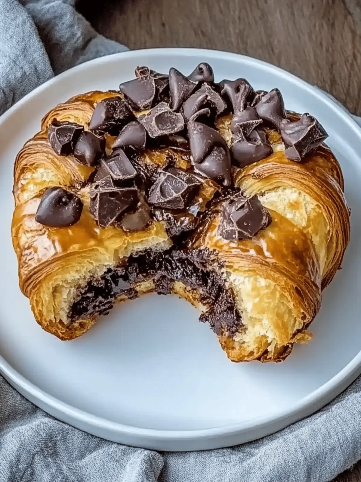 Indulge in Chocolate Croissant Breakfast Bake Bliss 3 Chocolate Croissant Breakfast