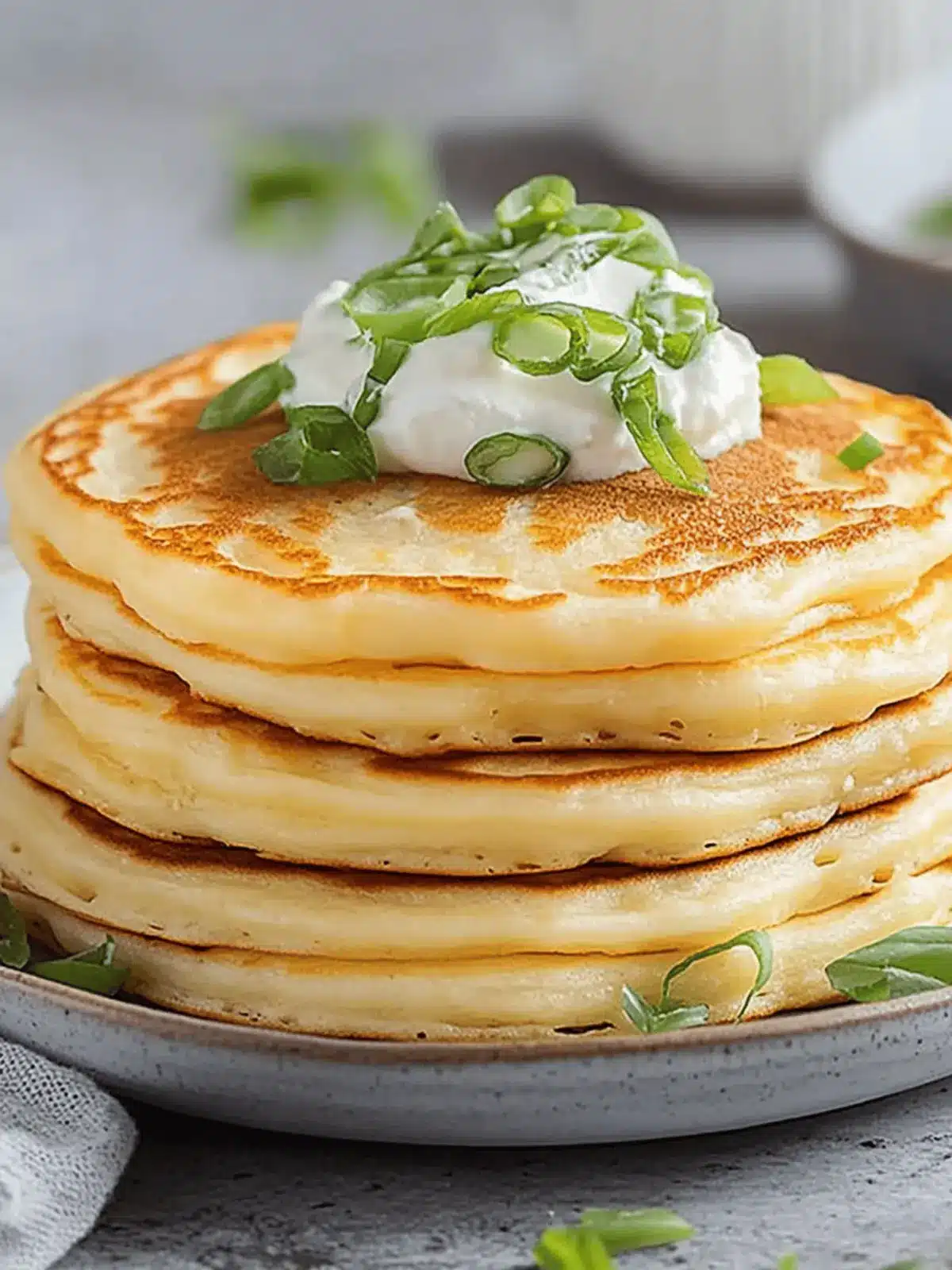 Savory Cheese Pancakes: Your New Favorite Quick Breakfast! 3 Savory Cheese Pancakes: Your New Favorite Quick Breakfast!