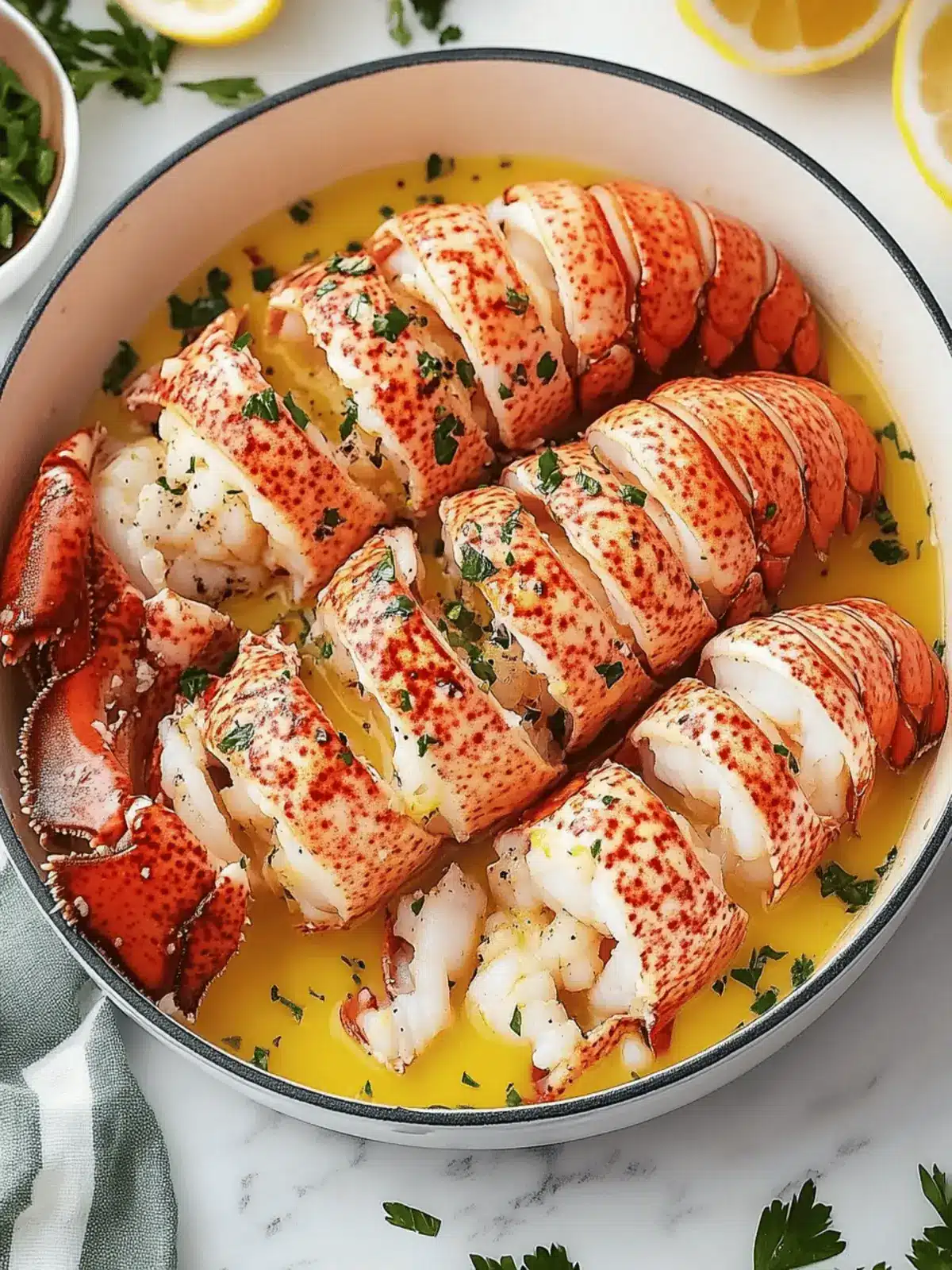 Savor Butter Poached Lobster Tails in Just 30 Minutes 3 Butter Poached Lobster Tails