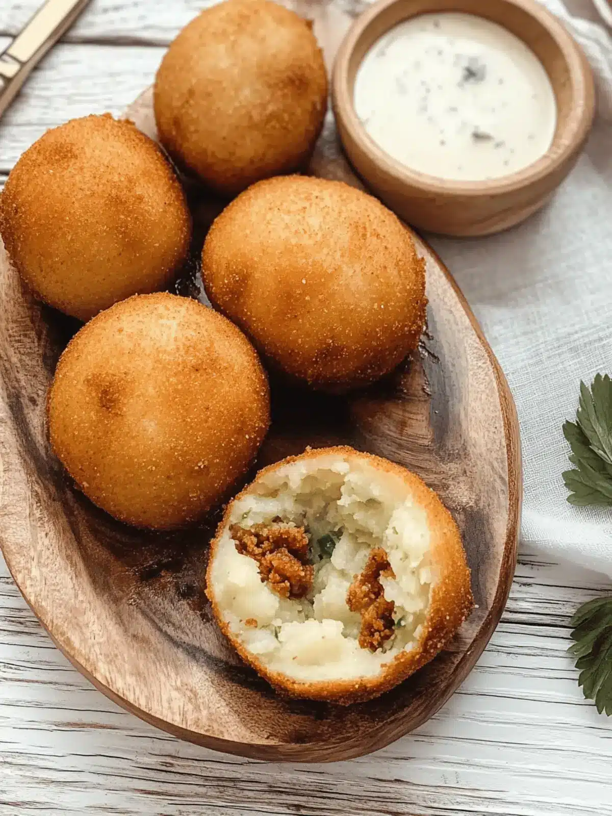 Stuffed Yucca Fritters: Your Ultimate Comfort Food Delight 3 Stuffed Yucca Fritters