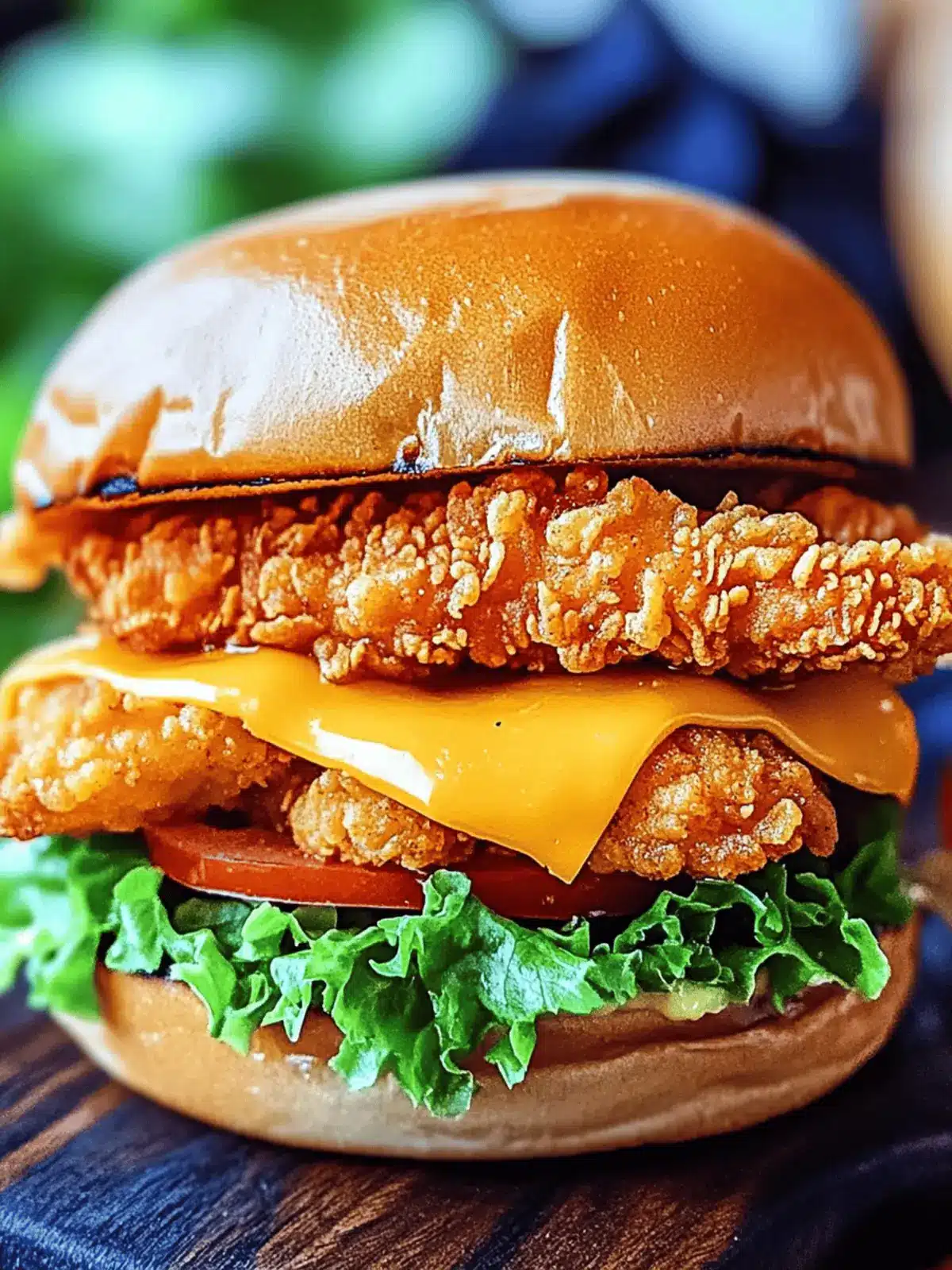 Savor the Flavor: Spicy Crispy Chicken Burger Bliss 3 Spicy Crispy Chicken Burger