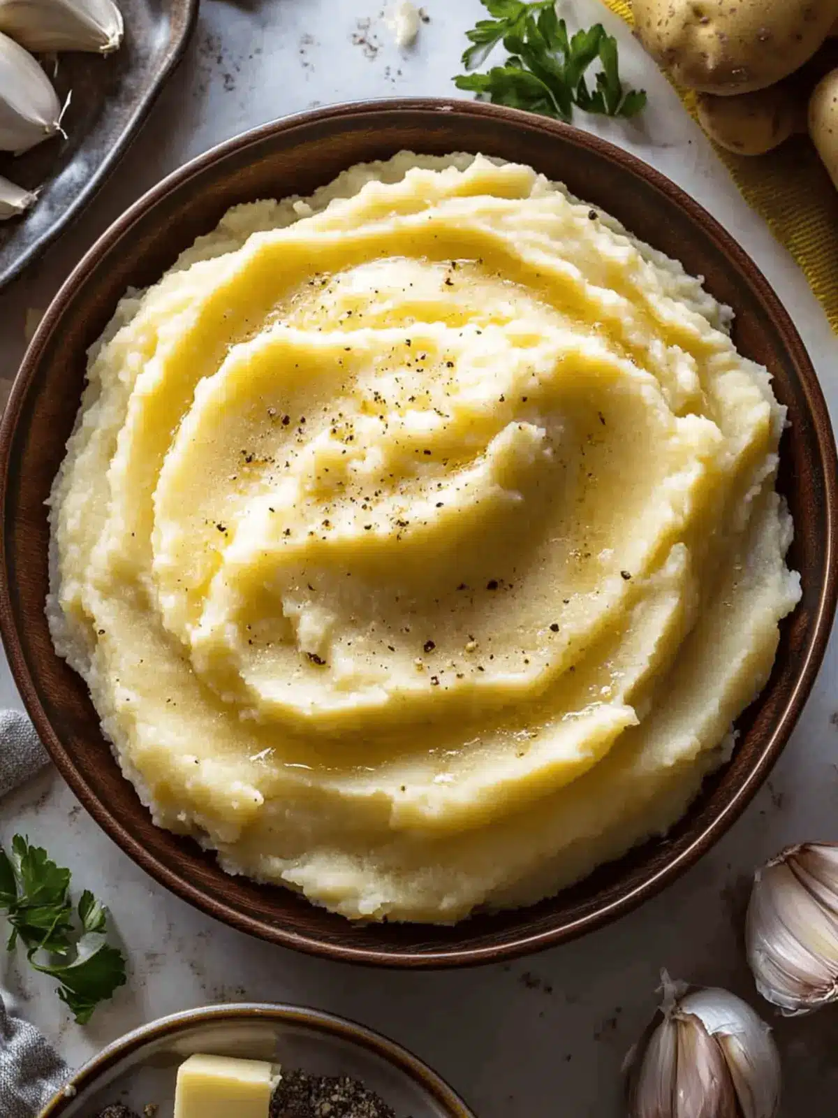 Creamy Garlic Mashed Potatoes That'll Steal the Show 3 Garlic Mashed Potatoes