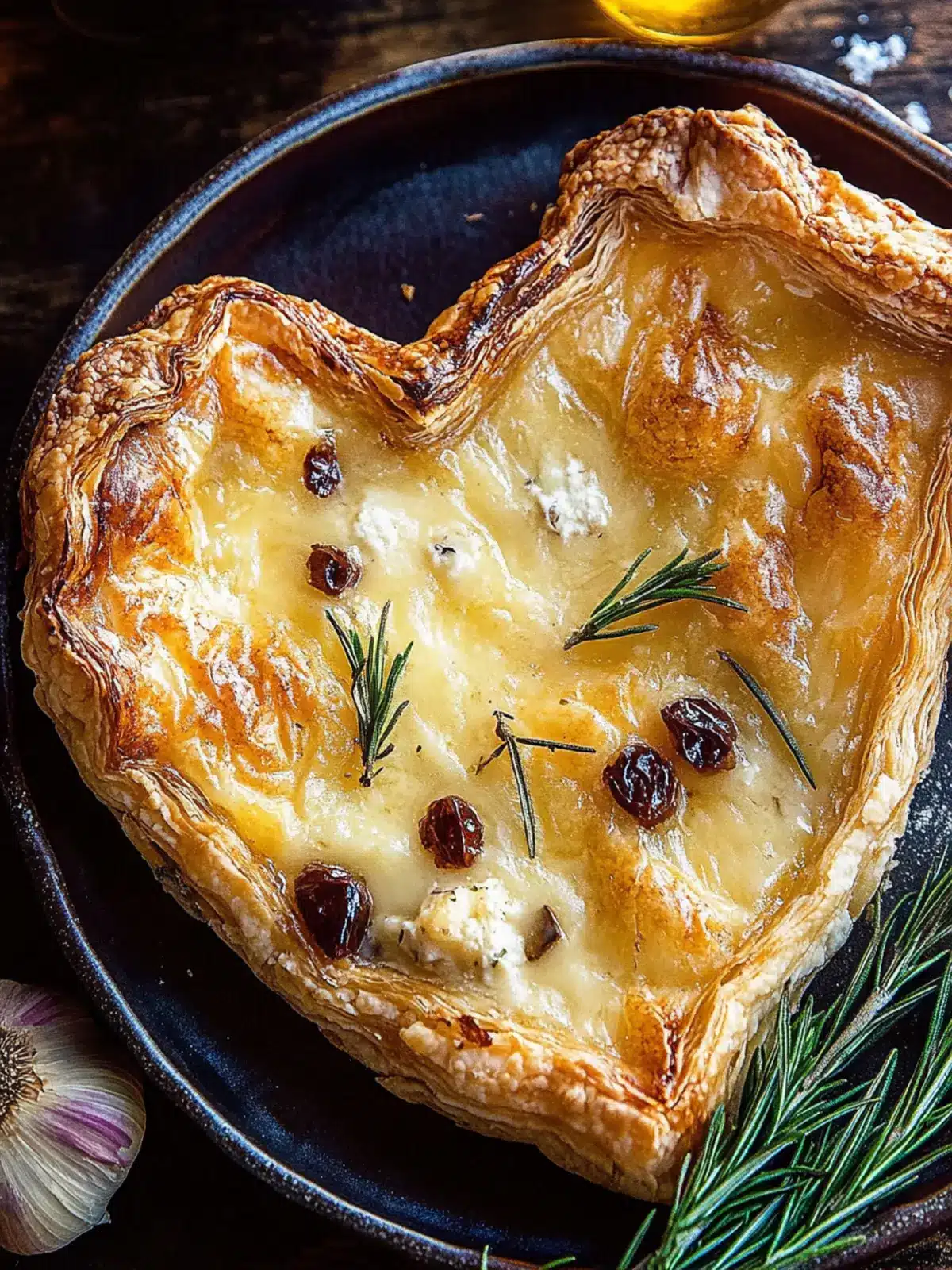 Irresistible Baked Gruy ¨re in Pastry with Rosemary & Garlic 4 Baked Gruy ¨re in Pastry with Rosemary and Garlic