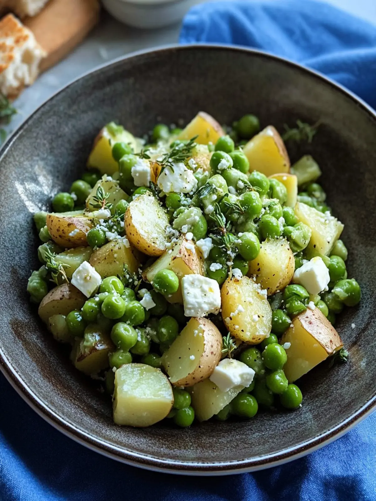 Hearty Greek Sweet Peas and Potatoes (Arakas) Delight 3 Greek Sweet Peas and Potatoes (Arakas)