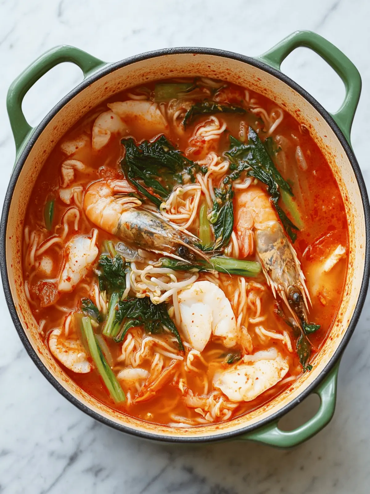 Savor Jjamppong: Homemade Korean Seafood Noodle Adventure 4 Jjamppong (Korean Seafood Noodle Soup)