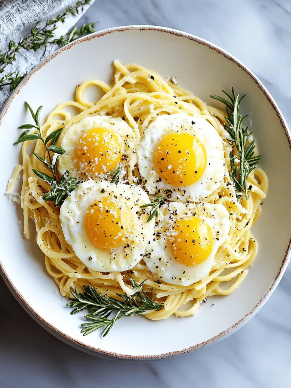 Creamy Pasta and Egg Recipe for Quick Comfort Food Delight 3 Pasta And Egg Recipe
