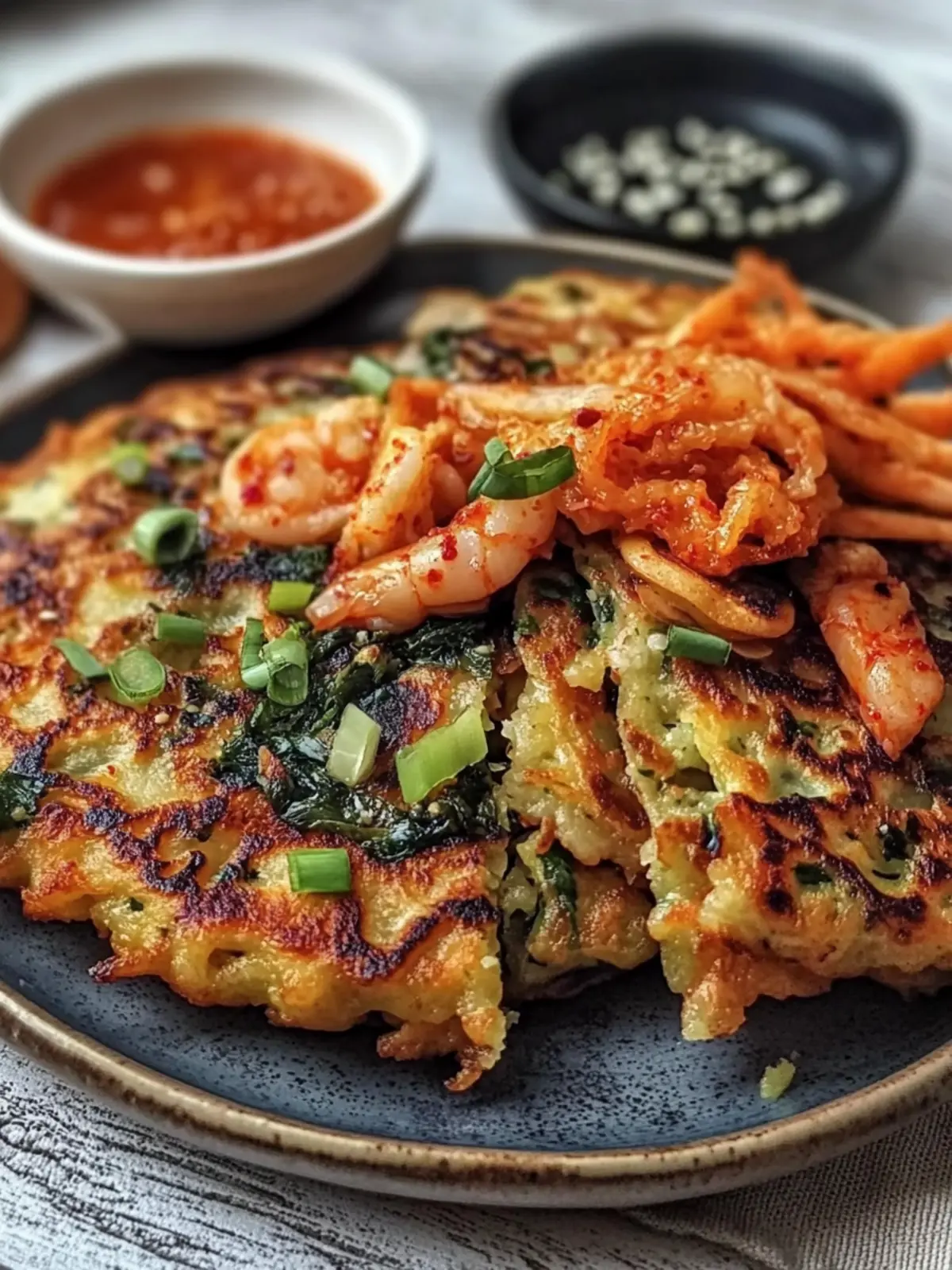 Savory Spicy Korean Seafood Pancake That'll Wow Your Guests 4 Spicy Korean Seafood Pancake