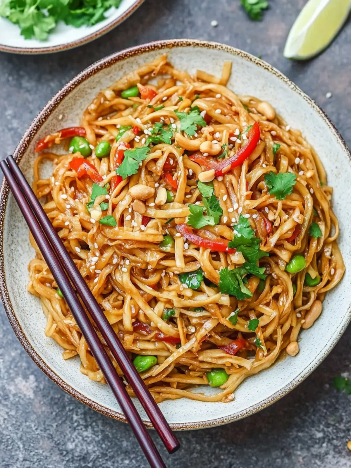 Stir-Fried Peanut Sesame Noodles: A Flavor Explosion Awaits! 4 Stir-Fried Peanut Sesame Noodles