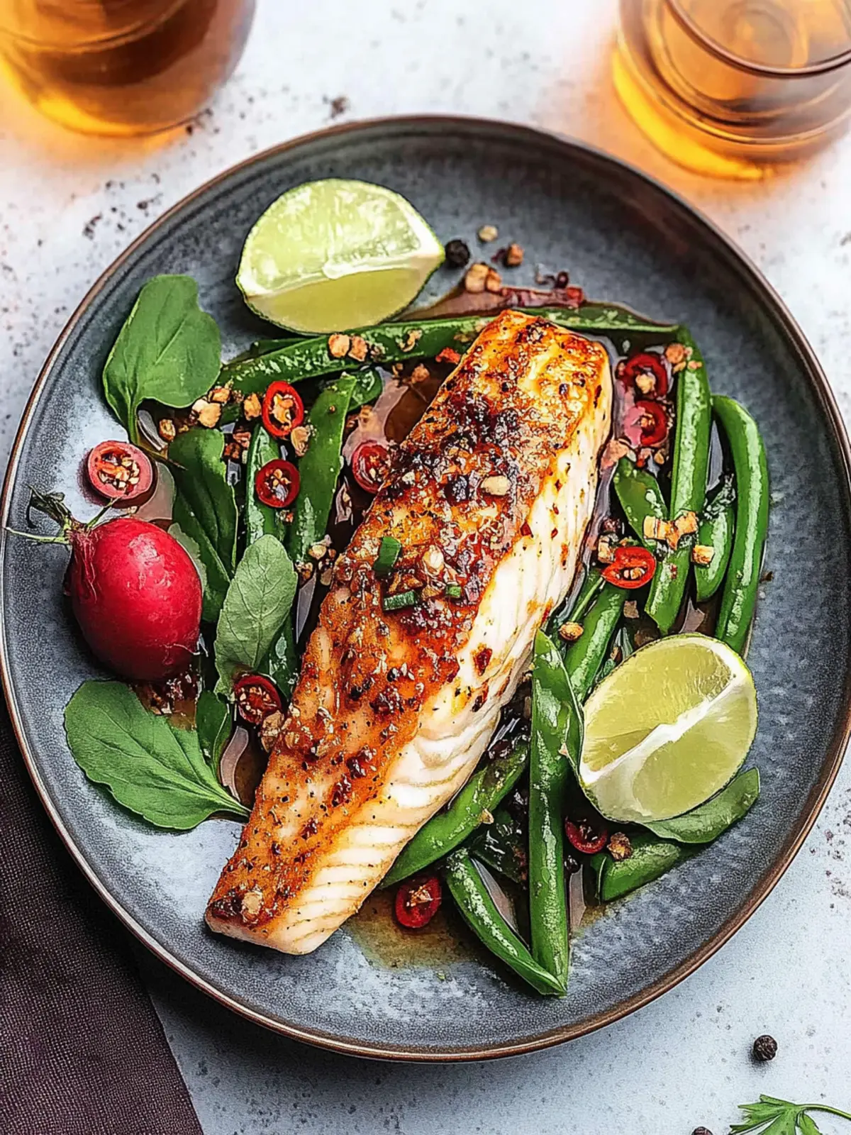 Savor This Pan-Seared Halibut with Chili Garlic Oil Delight 3 Pan Seared Halibut with Chili Garlic Oil