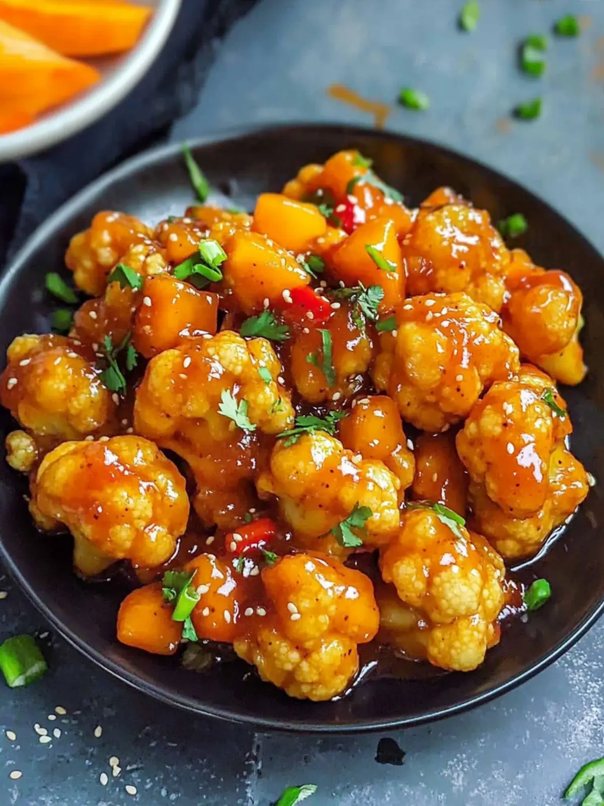 Chili Mango Glazed Cauliflower That'll Wow Your Taste Buds 2 Chili Mango Glazed Cauliflower