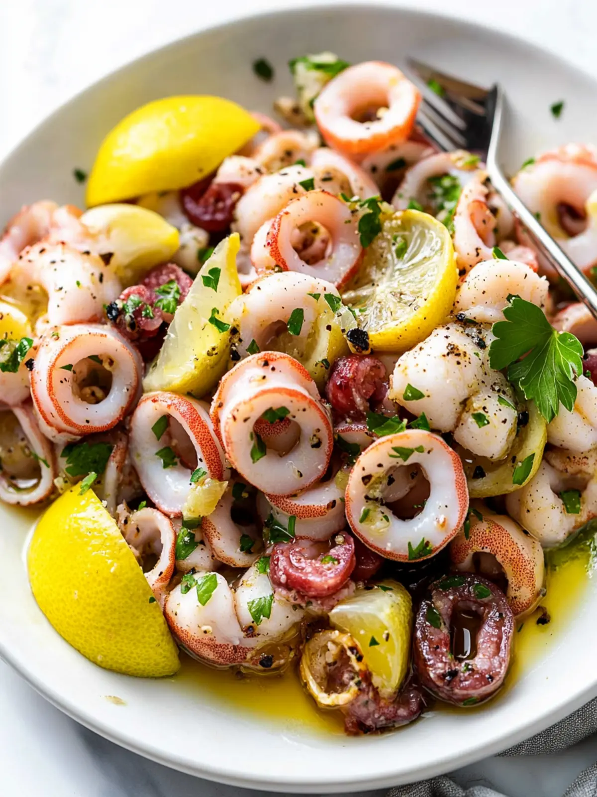 Easy Octopus Salad Recipe for a Fresh Flavor Adventure 3 Easy Octopus Salad