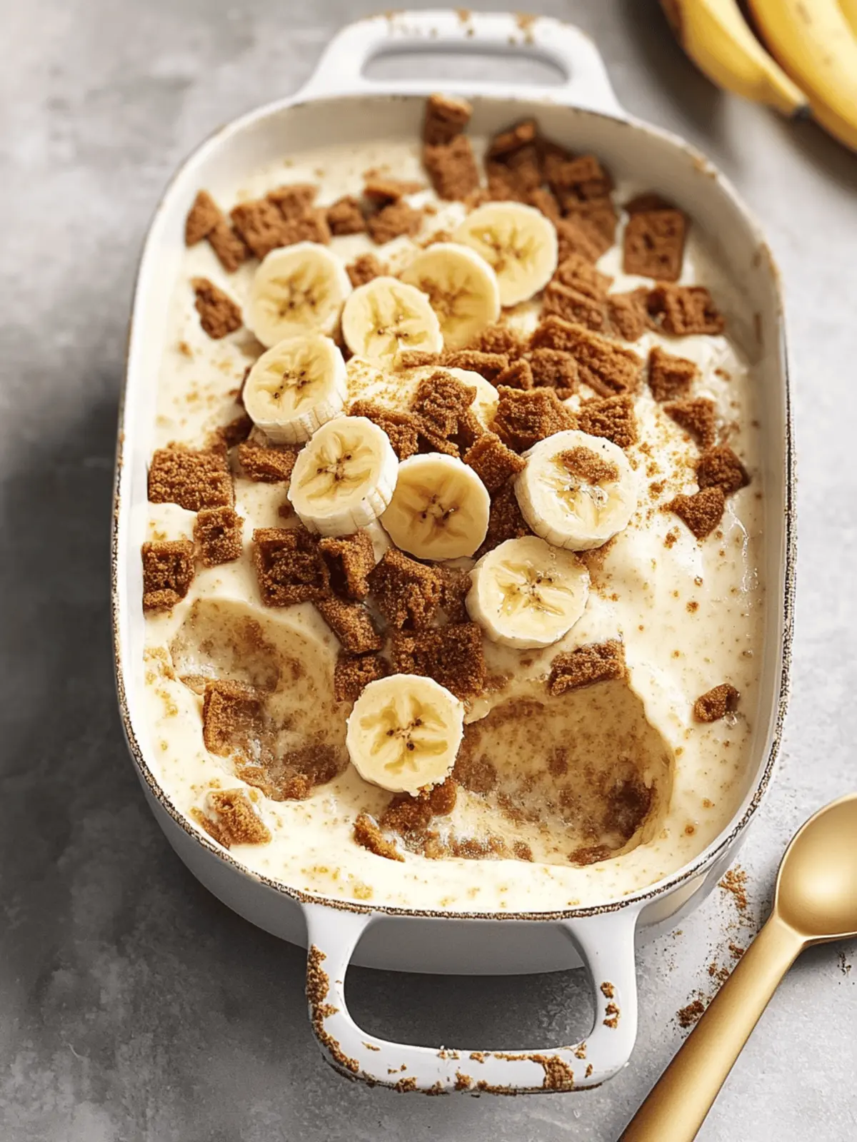 Irresistible Biscoff Banana Pudding No-Bake Delight! 2 Biscoff Banana Pudding