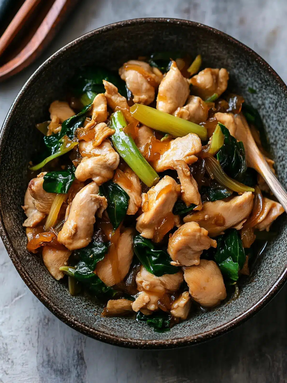 Savory Cantonese Chicken with Pickled Mustard Greens Delight 3 Cantonese Chicken with Pickled Mustard Greens