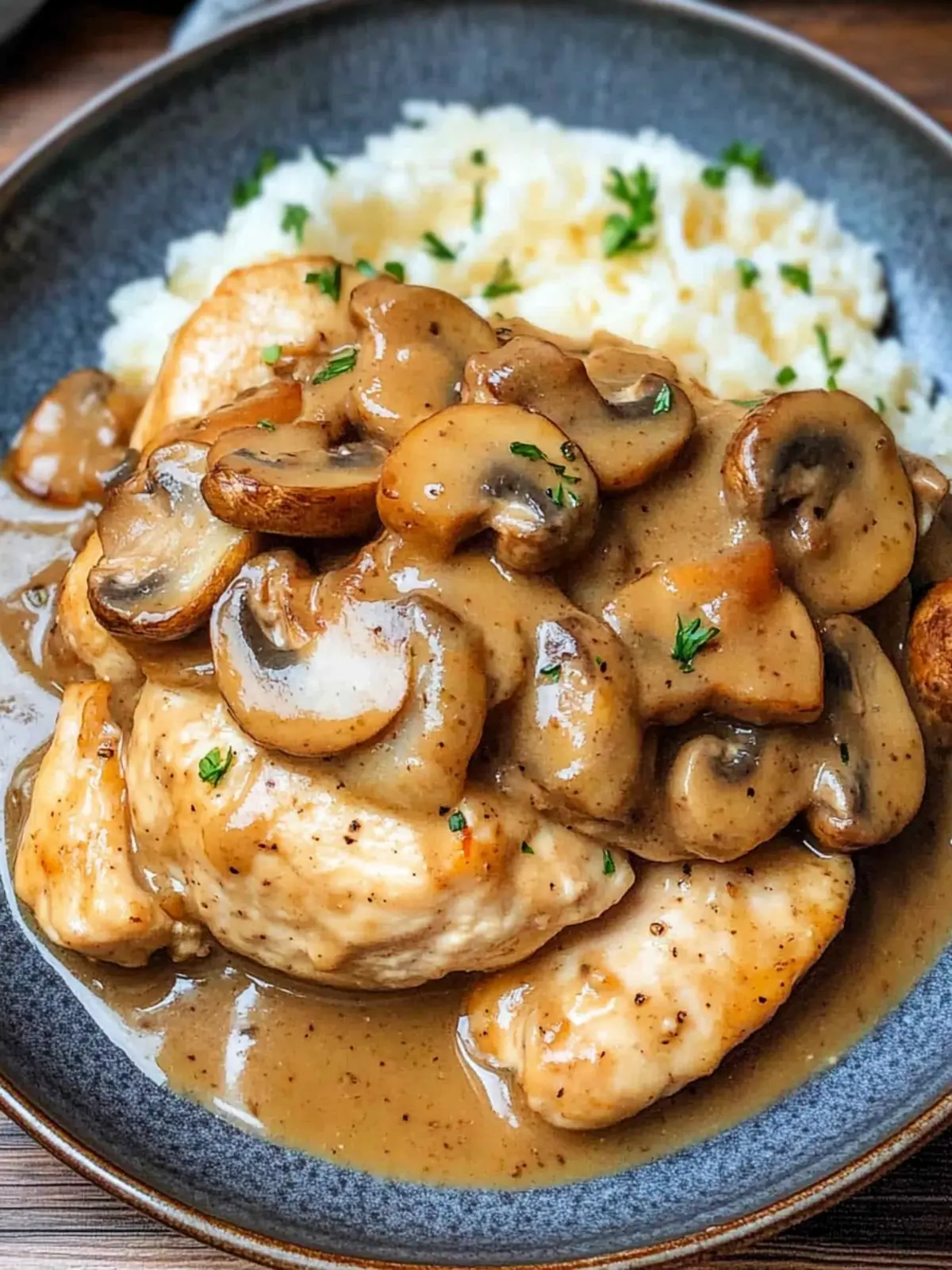 Savor Chicken and Mushrooms in a Creamy Dream Sauce 2 Chicken and Mushrooms
