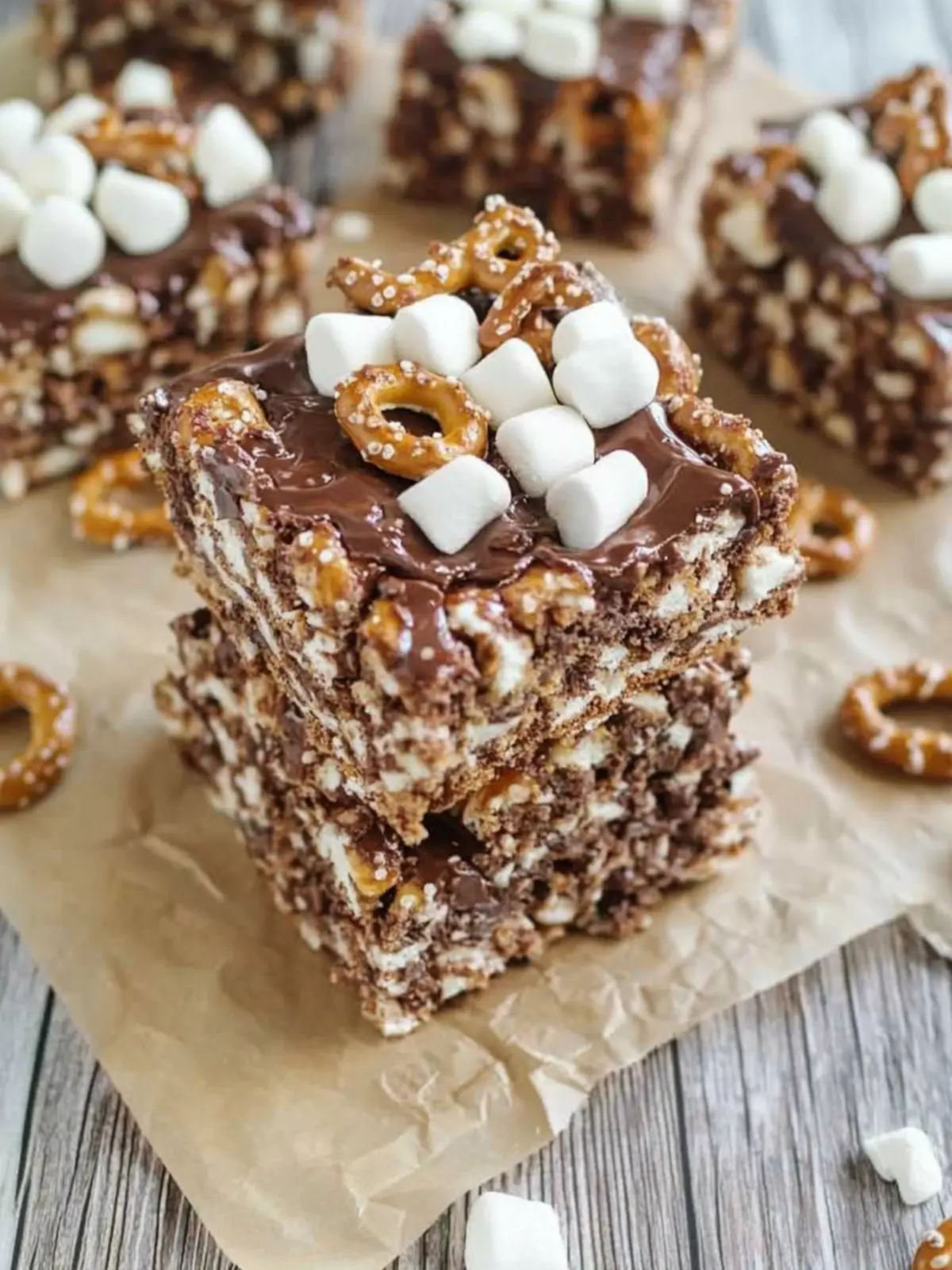 Nutella Marshmallow Pretzel Bars: Your New Favorite Treat 4 Nutella Marshmallow Pretzel Bars