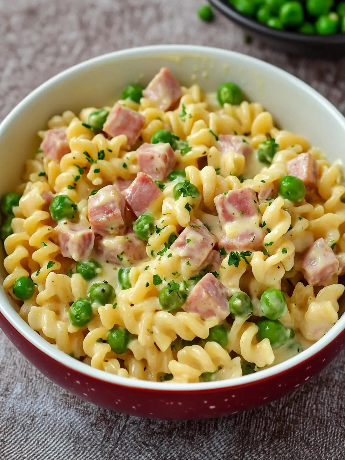 Creamy Ham Pasta with Peas: Quick Comfort Food Magic 4 Creamy Ham Pasta with Peas