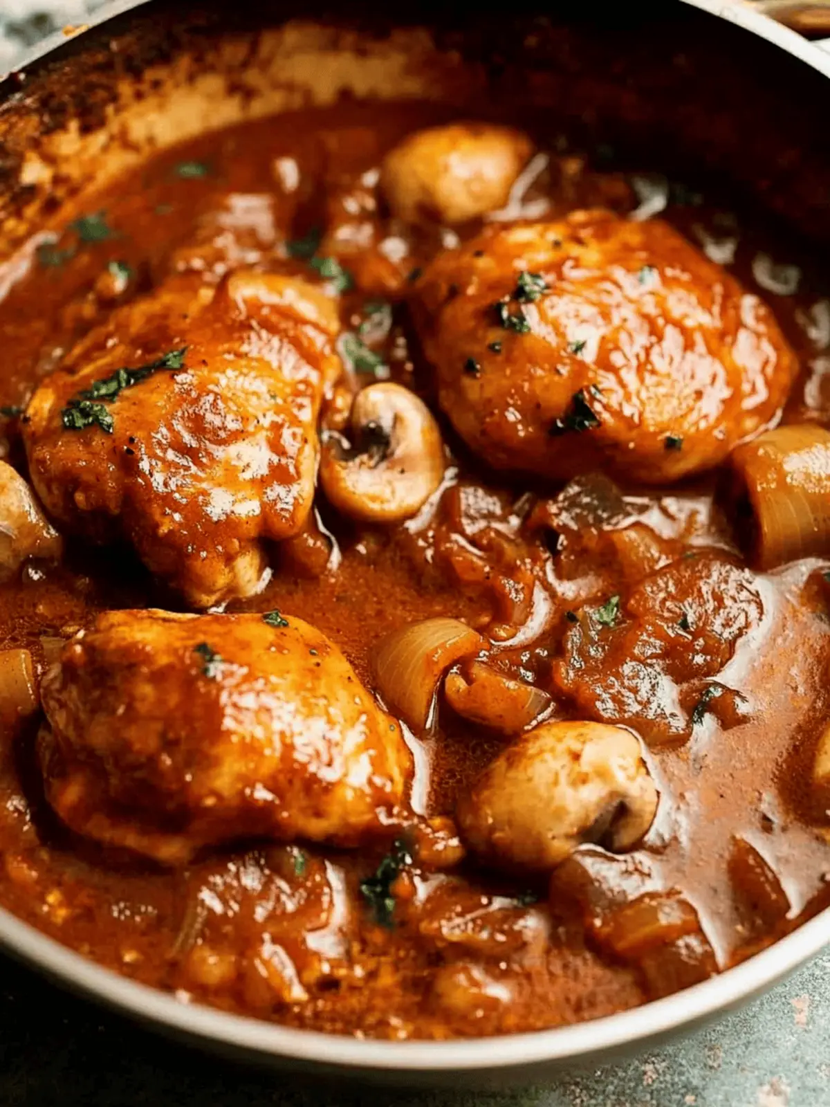 Savory Chicken Chasseur: A Cozy Dinner Delight 2 Chicken Chasseur