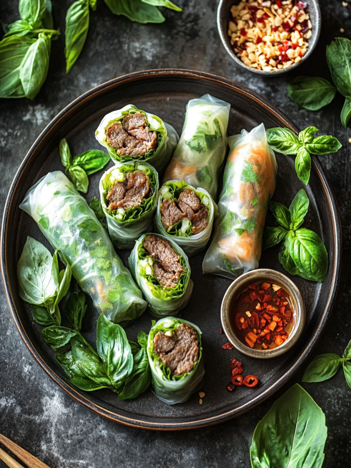 Savory Thai Basil Beef Rolls: Quick, Customizable Bliss 4 Thai Basil Beef Rolls