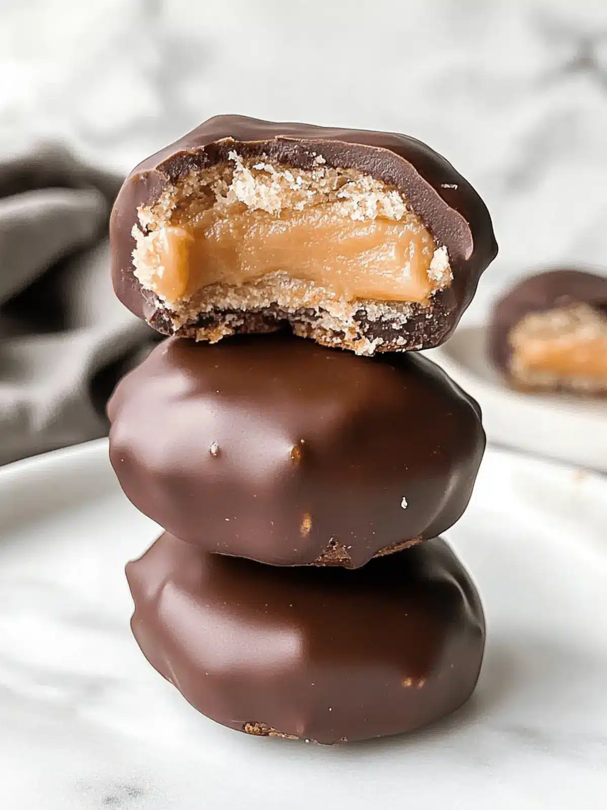 Delicious Homemade Tagalongs Vegan and Gluten-Free Treats 4 Homemade Tagalongs (Vegan and Gluten-Free)