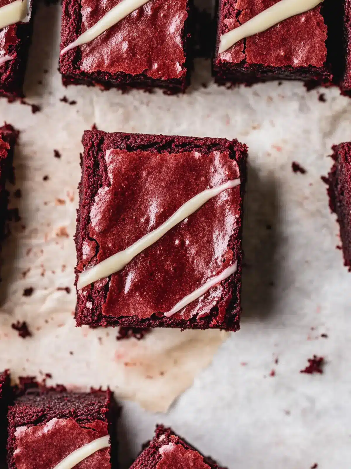 Indulge in Irresistible Red Velvet Brownies This Weekend 3 Red Velvet Brownies