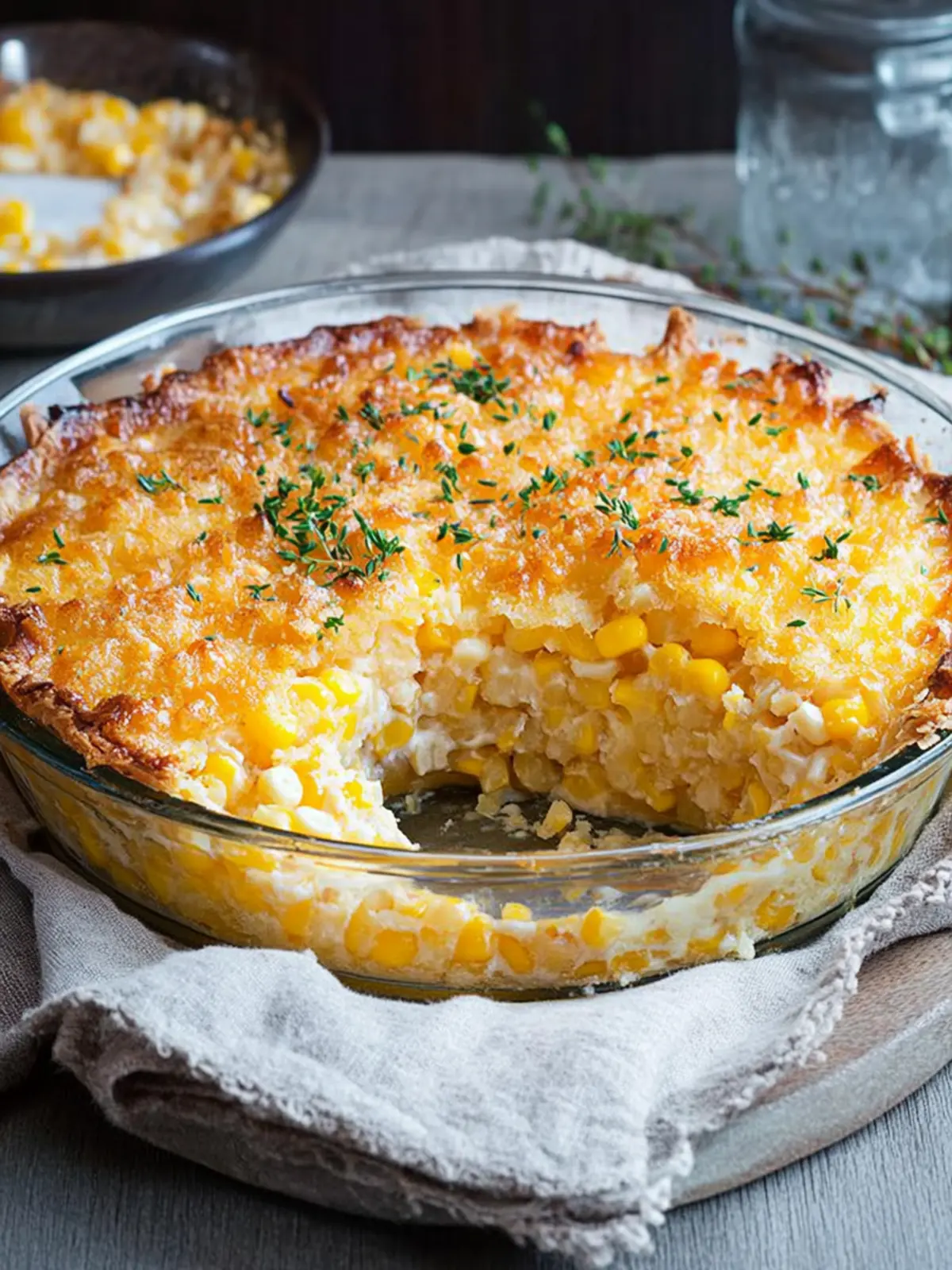 Cheddar Sweet Corn Pie: A Comforting Homemade Delight 2 Cheddar Sweet Corn Pie