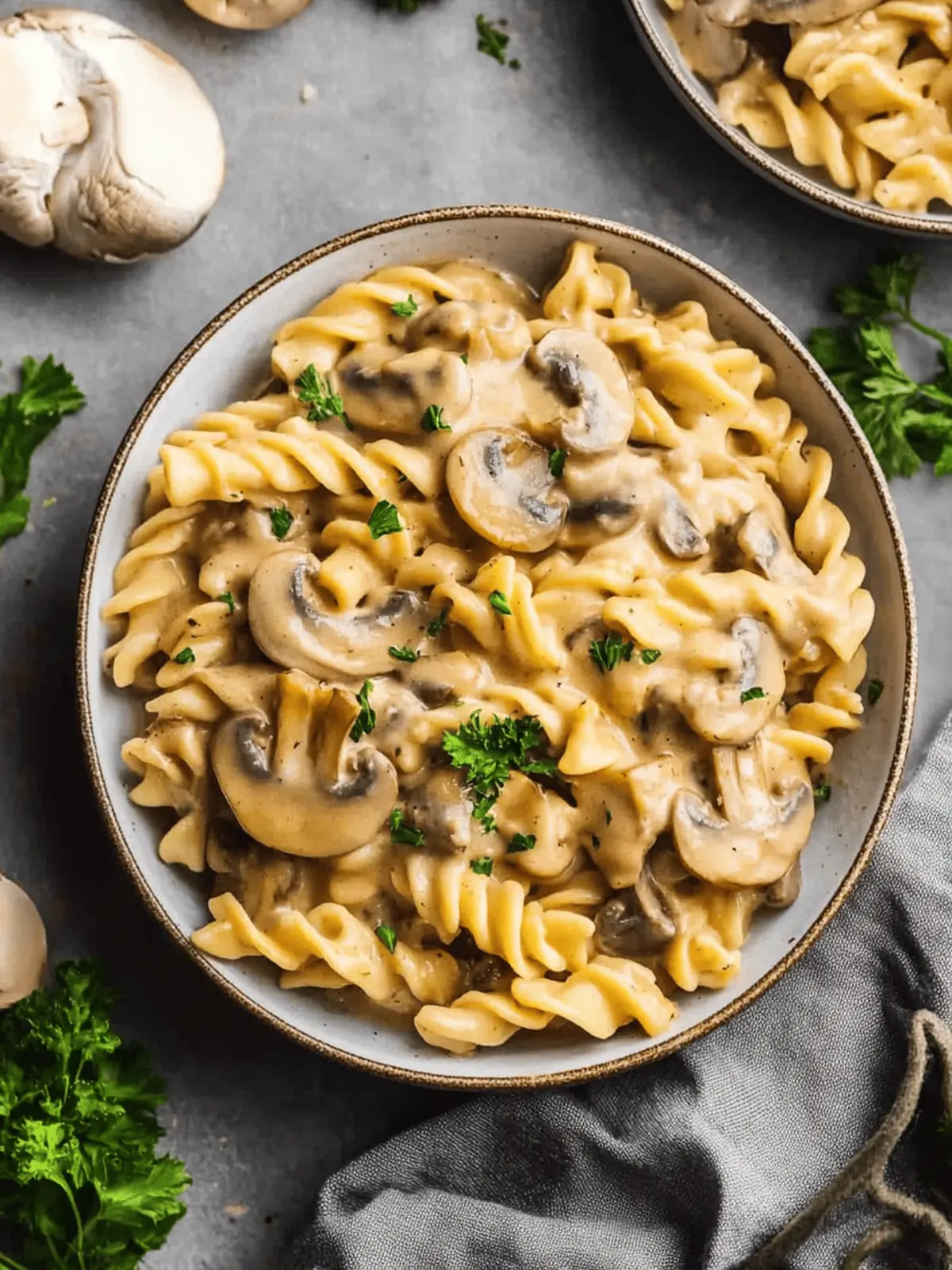 One Pot Vegan Mushroom Stroganoff That's Creamy and Cozy 4 One Pot Vegan Mushroom Stroganoff 