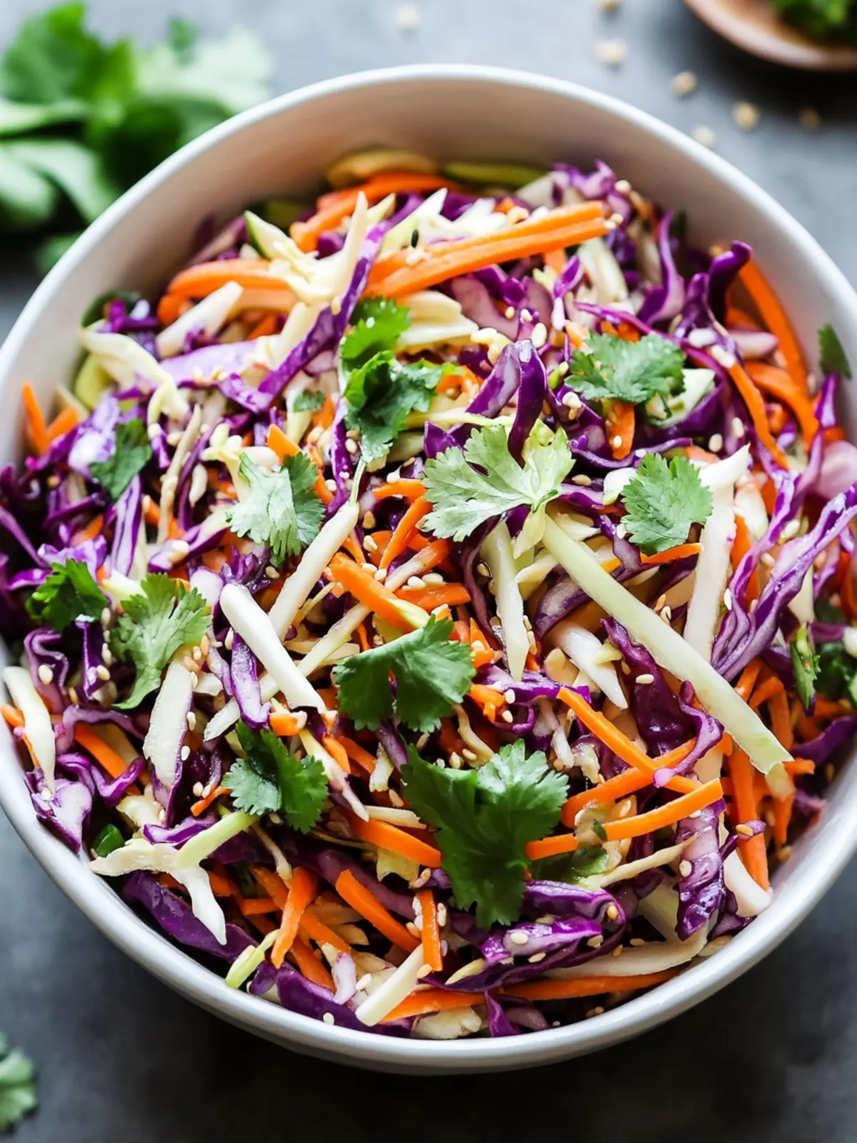 Savory Asian Slaw: A Flavorful Twist on Classic Crunch 2 Asian Slaw