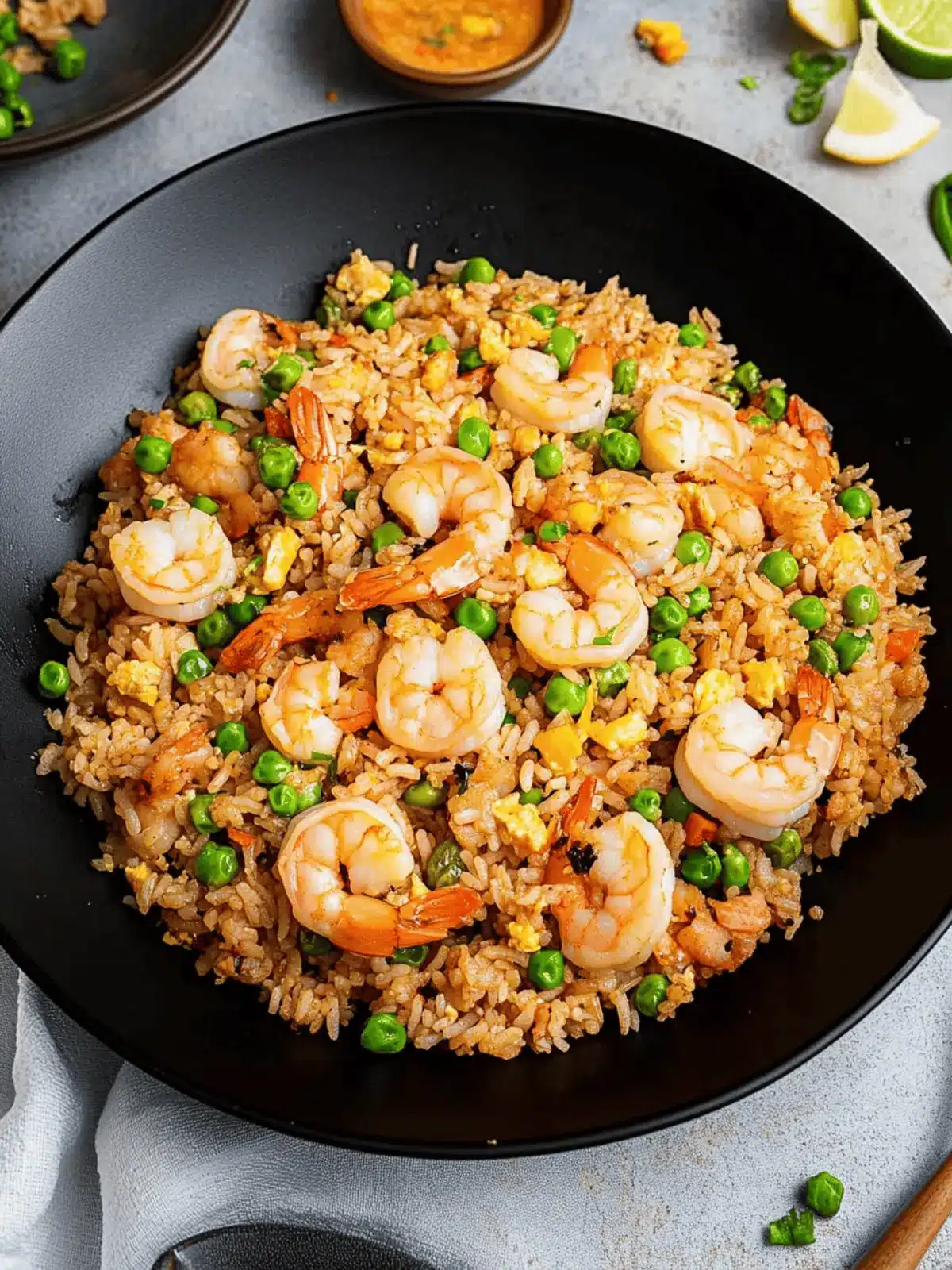 Satisfy Cravings with Easy Shrimp Fried Rice and Yum Yum Sauce 2 Easy Shrimp Fried Rice with Yum Yum Sauce
