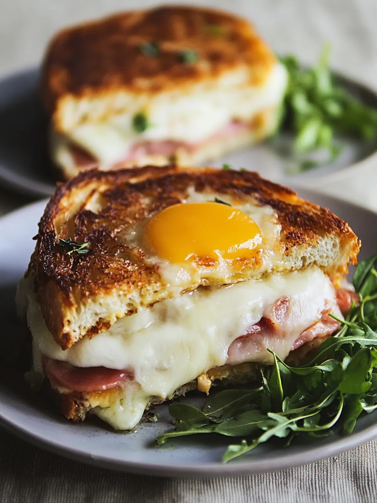 Ultimate Croque Monsieur and Madame for Cozy Nights In 2 Croque Monsieur + Madame