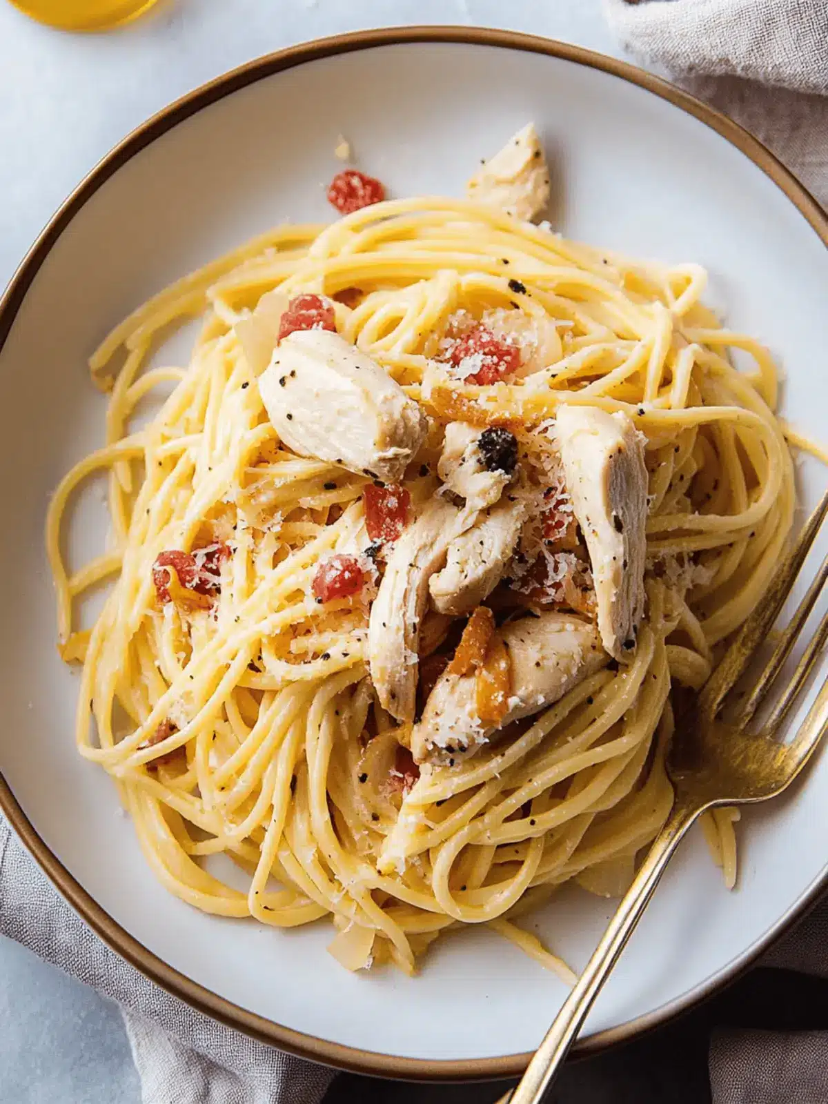 Best-Ever Chicken Carbonara: Quick Comfort Food Delight 2 Best-Ever Chicken Carbonara
