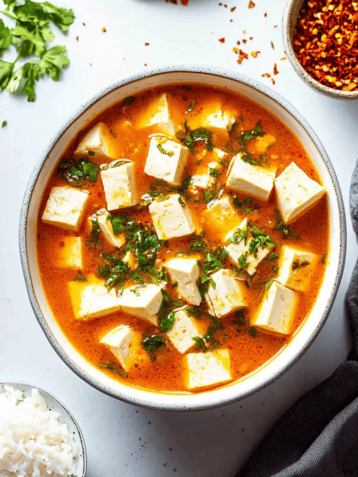Savory Quick Spicy Silken Tofu Stir-Fry Delight 3 Quick Spicy Silken Tofu