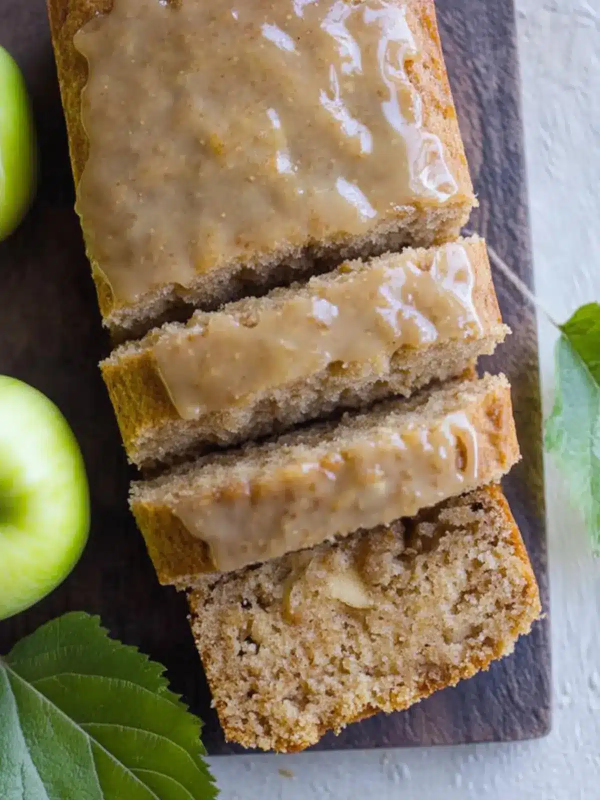 Deliciously Glazed Apple Cinnamon Oatmeal Bread Recipe 3 Glazed Apple Cinnamon Oatmeal Bread