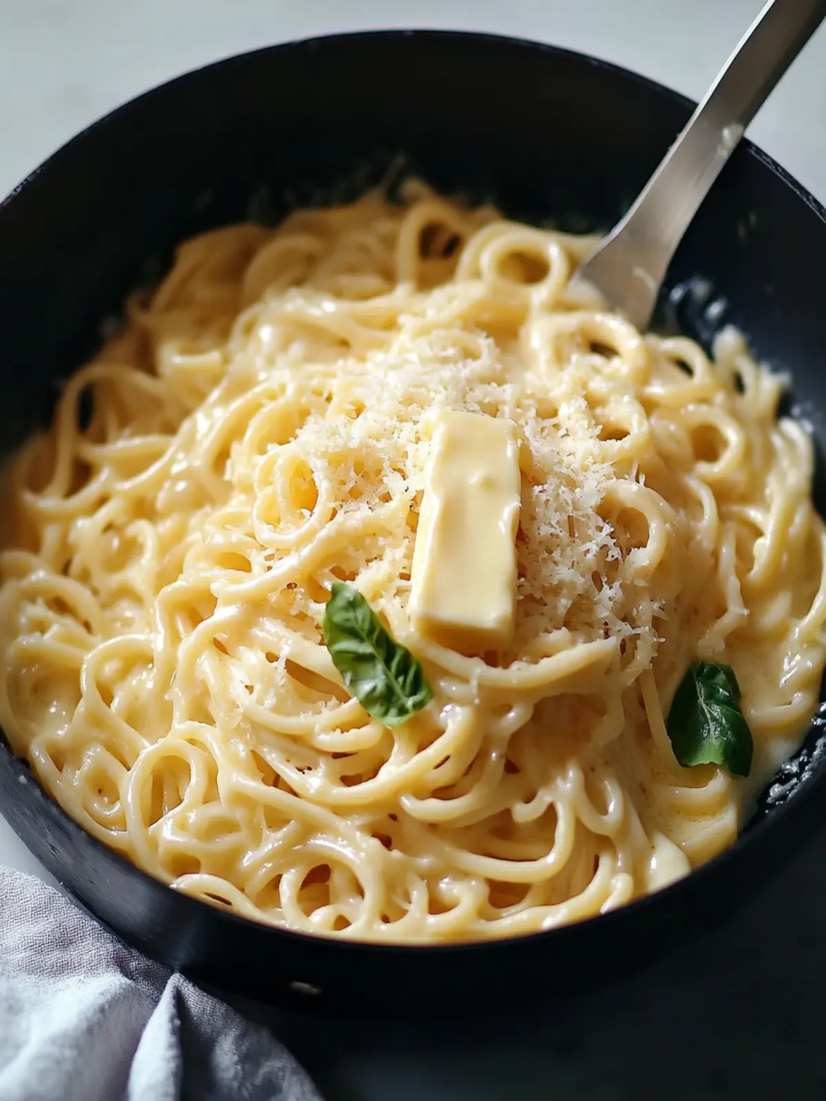 One-Pan Butter Parmesan Pasta: Cozy Creamy Delight 3 One-Pan Butter Parmesan Pasta