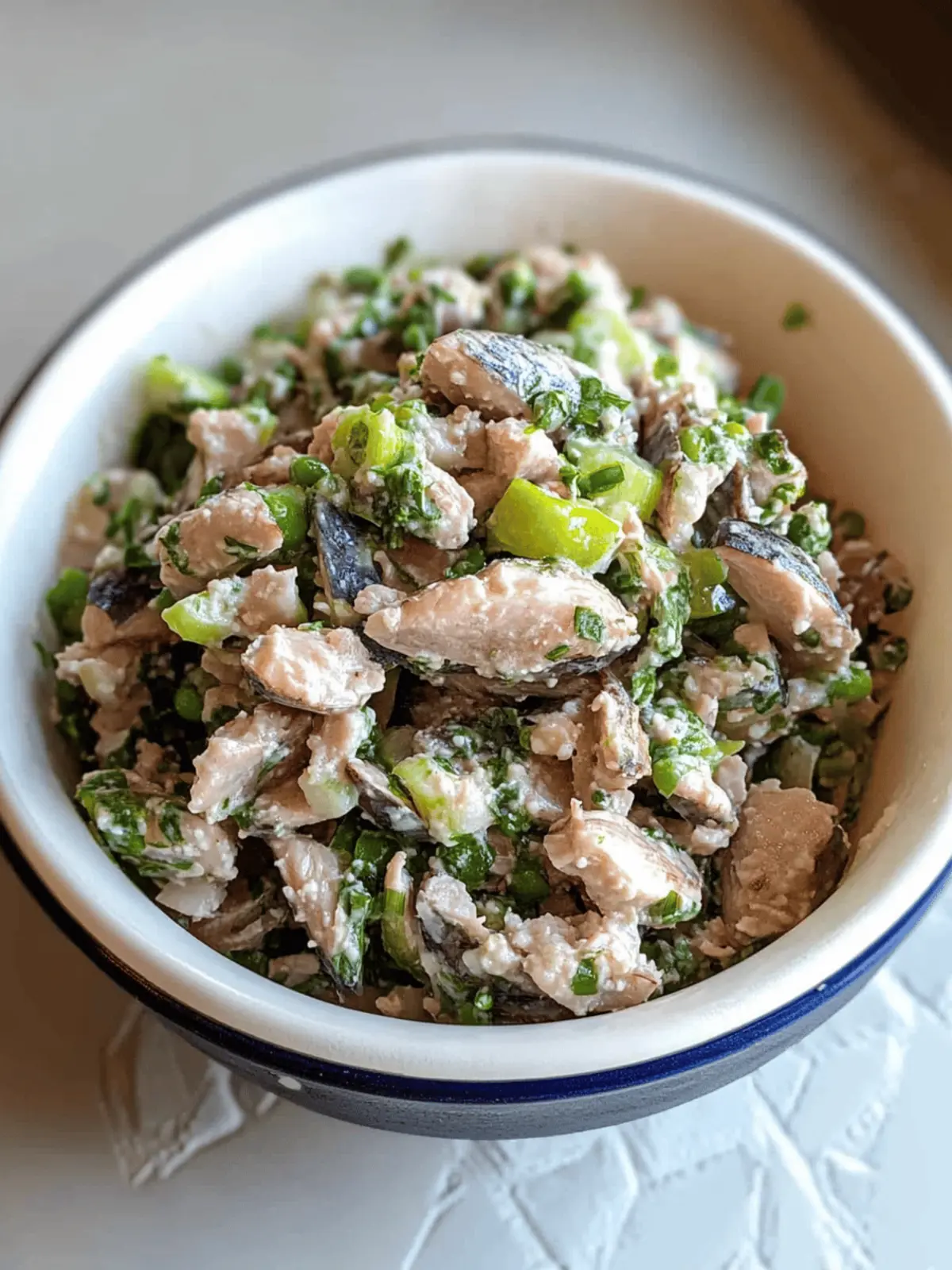 Zesty Sardine Salad: Quick, Easy, and Packed with Flavor 3 Sardine Salad