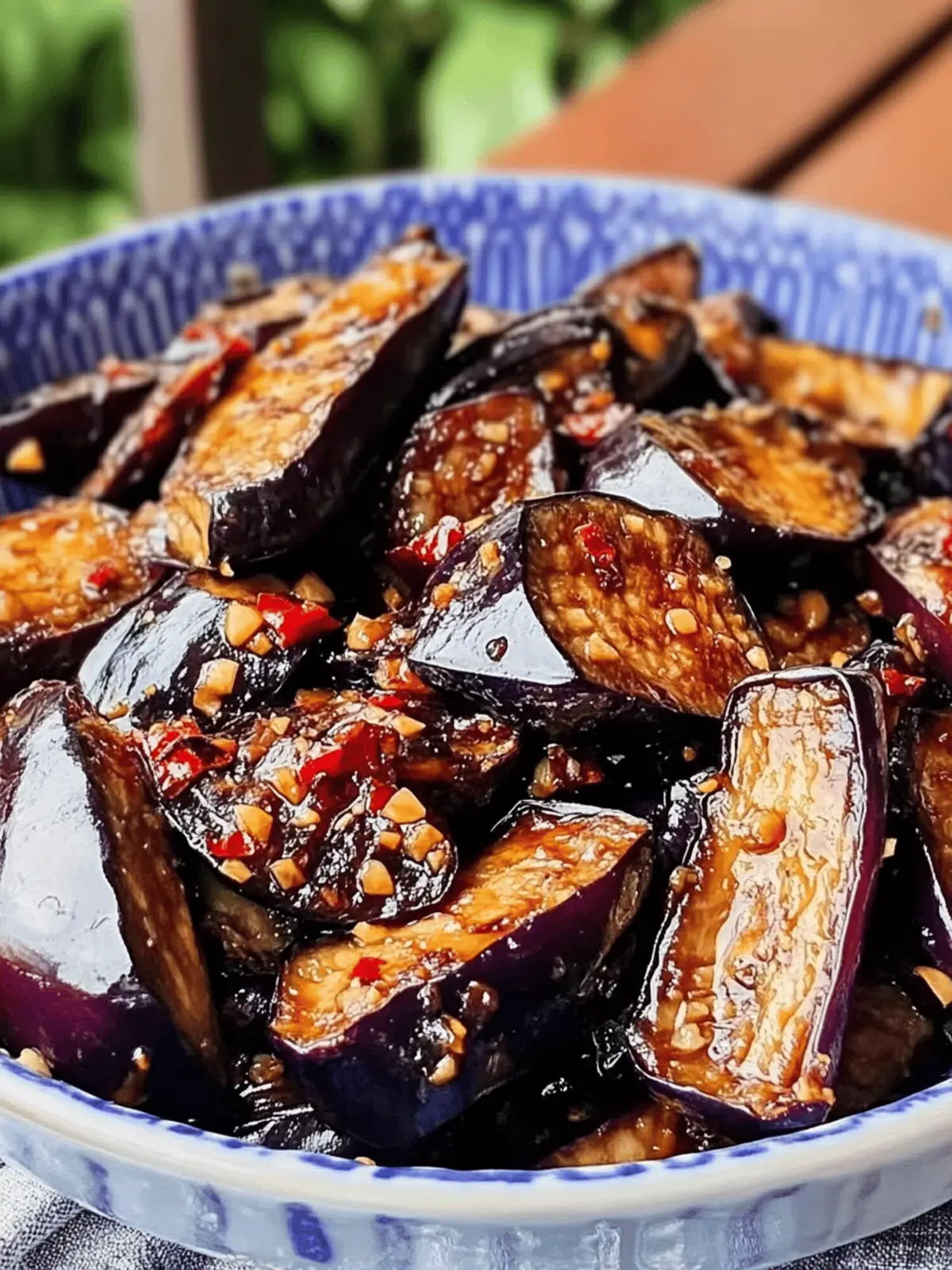 Sticky Garlic Eggplant: Irresistibly Crunchy and Flavorful! 4 Sticky Garlic Eggplant