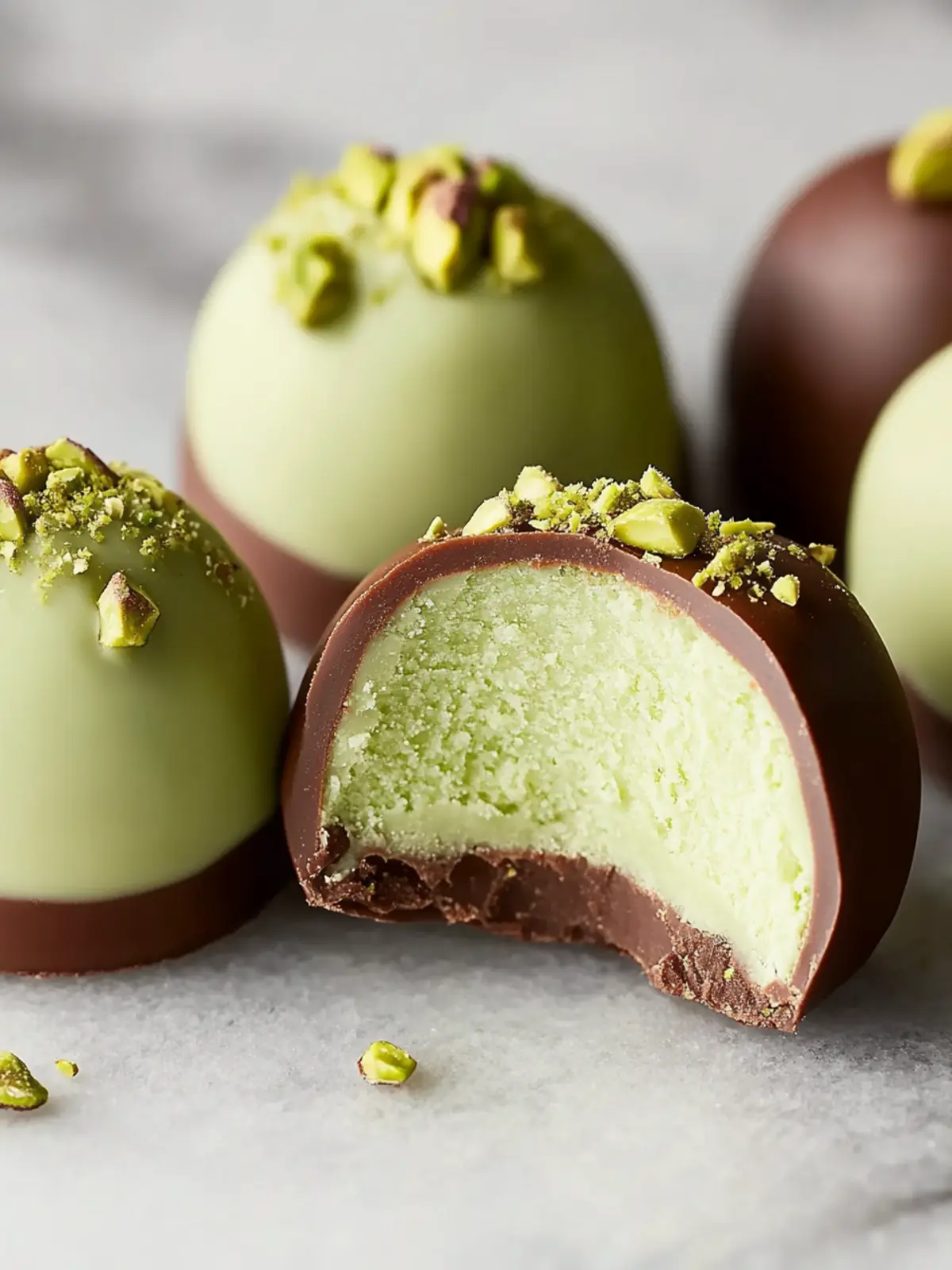 Irresistible Pistachio Ganache Truffles for Luxurious Indulgence 2 Pistachio Ganache Truffles
