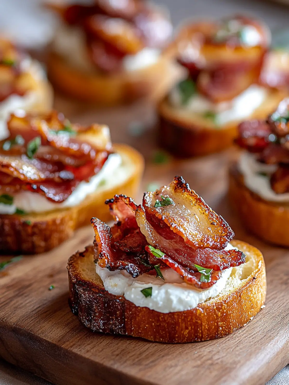 Mouthwatering Million Dollar Bacon Crostini for Easy Entertaining 3 Million Dollar Bacon Crostini