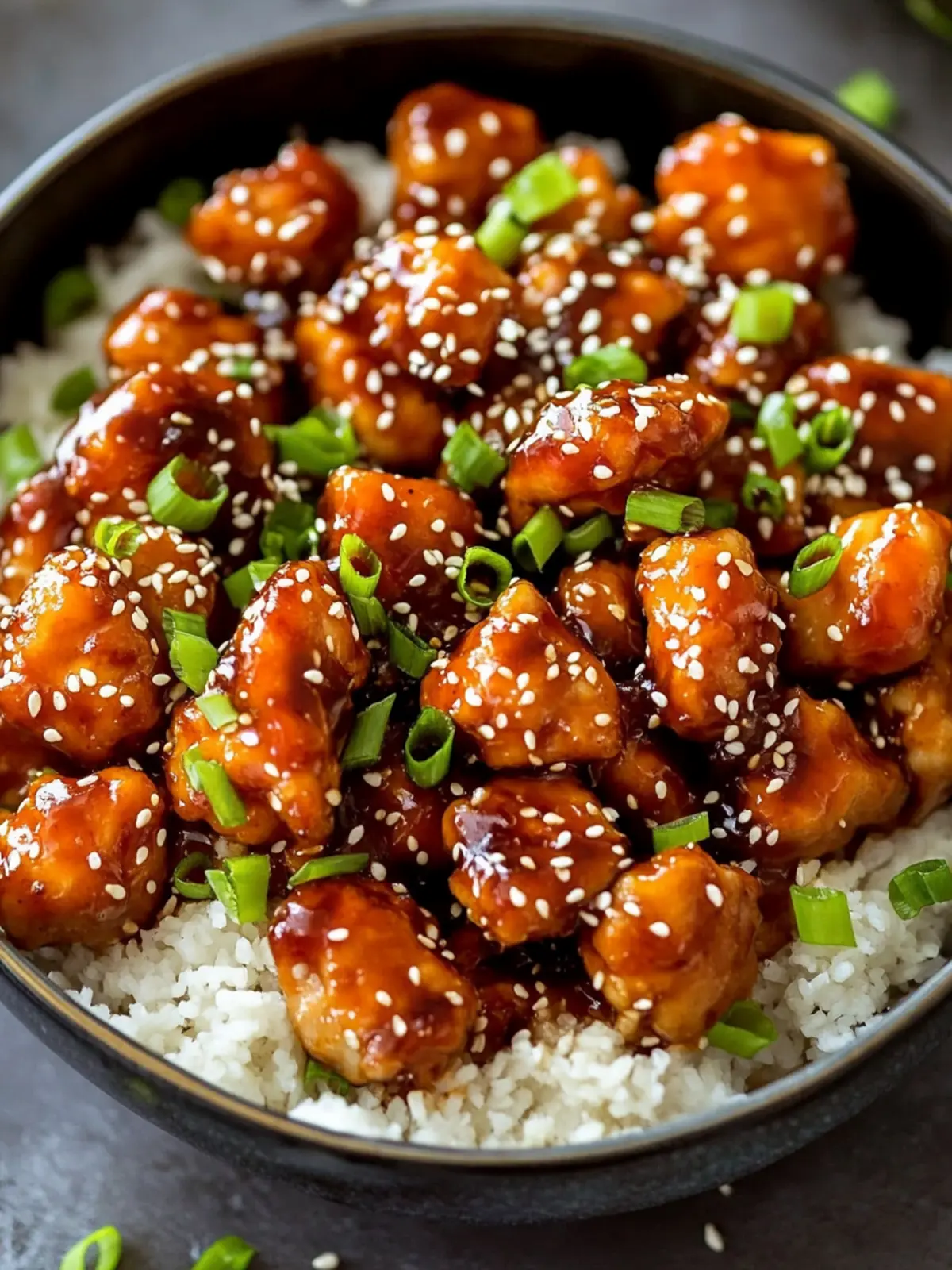 Sweet & Savory Sesame Chicken with a Honey Twist 2 Sesame Chicken