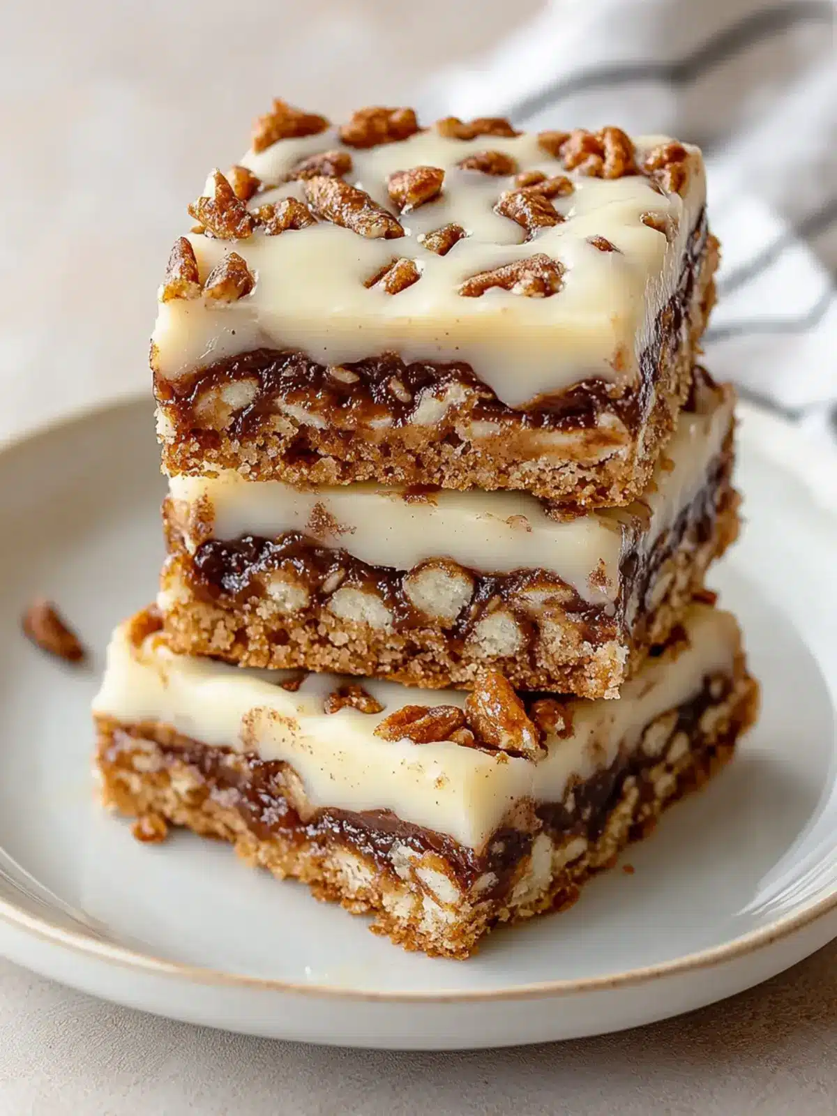 Cinnamon Roll Bliss Bars: Your Cozy Dessert Delight! 3 Cinnamon Roll Bliss Bars