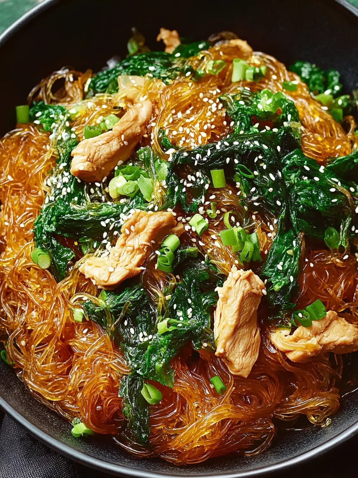 Sesame Soy Chicken Glass Noodles: Cozy Flavor in 30 Minutes 2 Sesame Soy Chicken Glass Noodles