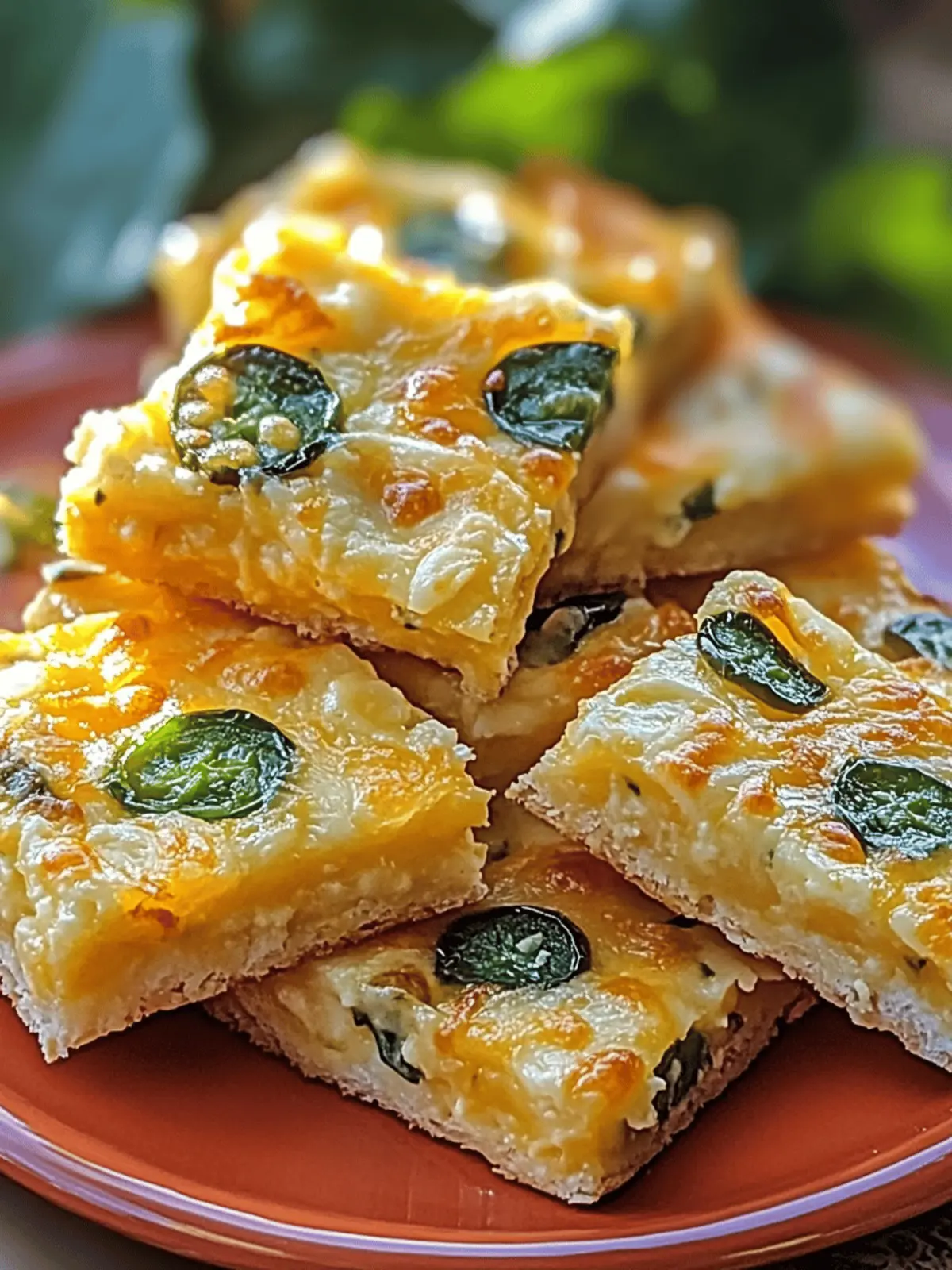 Mouthwatering Simple Jalape ±o Cheese Squares You ll Love 2 Simple Jalape ±o Cheese Squares