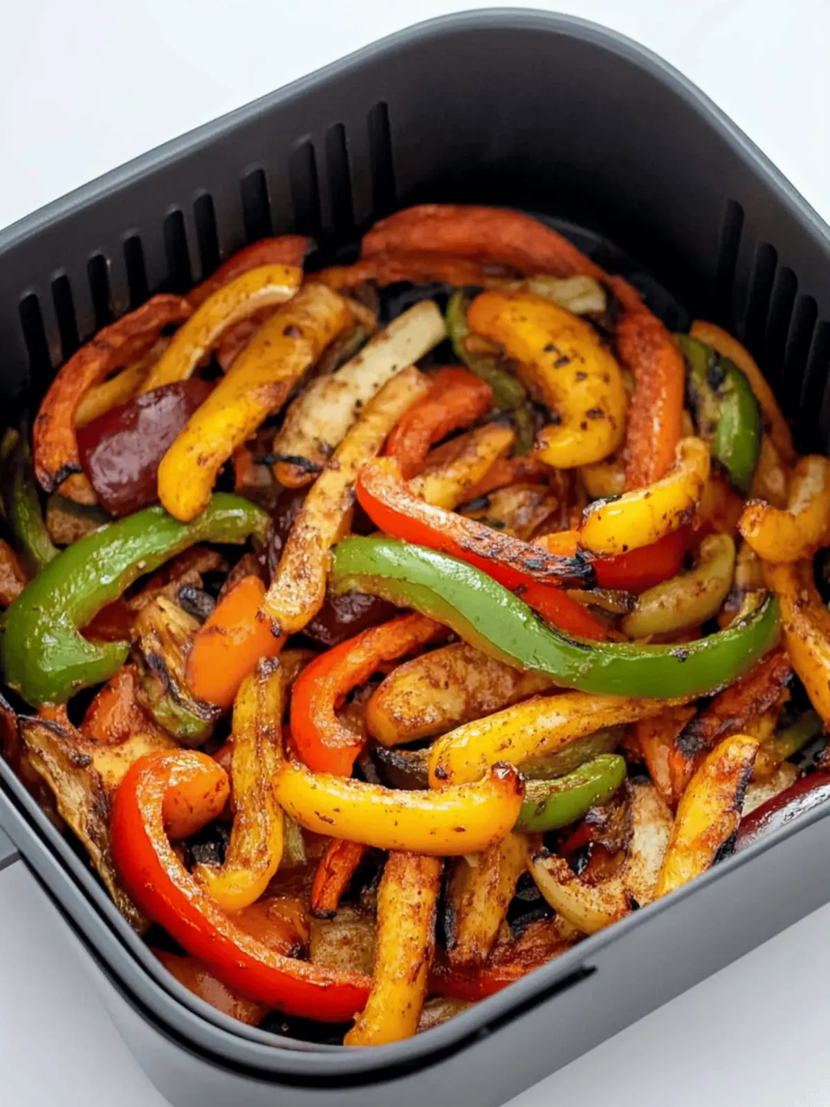 Air Fryer Fajita Veggies that Burst with Flavor in Minutes 2 Air Fryer Fajita Veggies