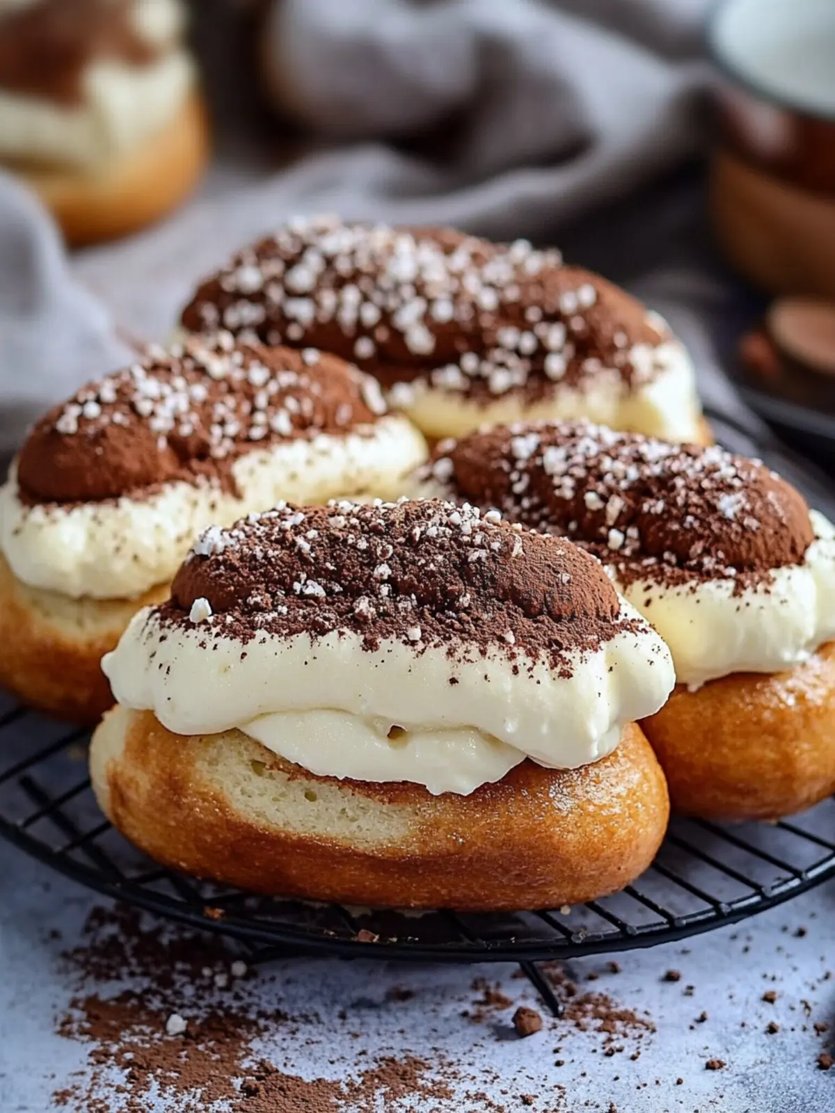 Tiramis ¹ Cream Buns that Will Elevate Your Dessert Game 4 Tiramis ¹ Cream Buns